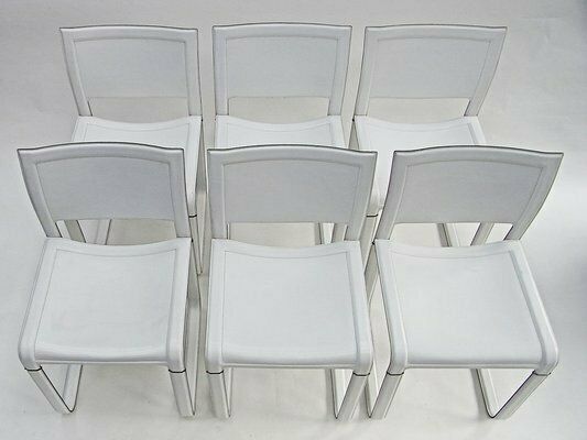 Sistina Chair By Tito Agnoli For Matteo Grassi, 1980s, Set Of 6 photo for sale