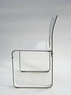 photo for sale Sistina Chair By Tito Agnoli For Matteo Grassi, 1980s, Set Of 6