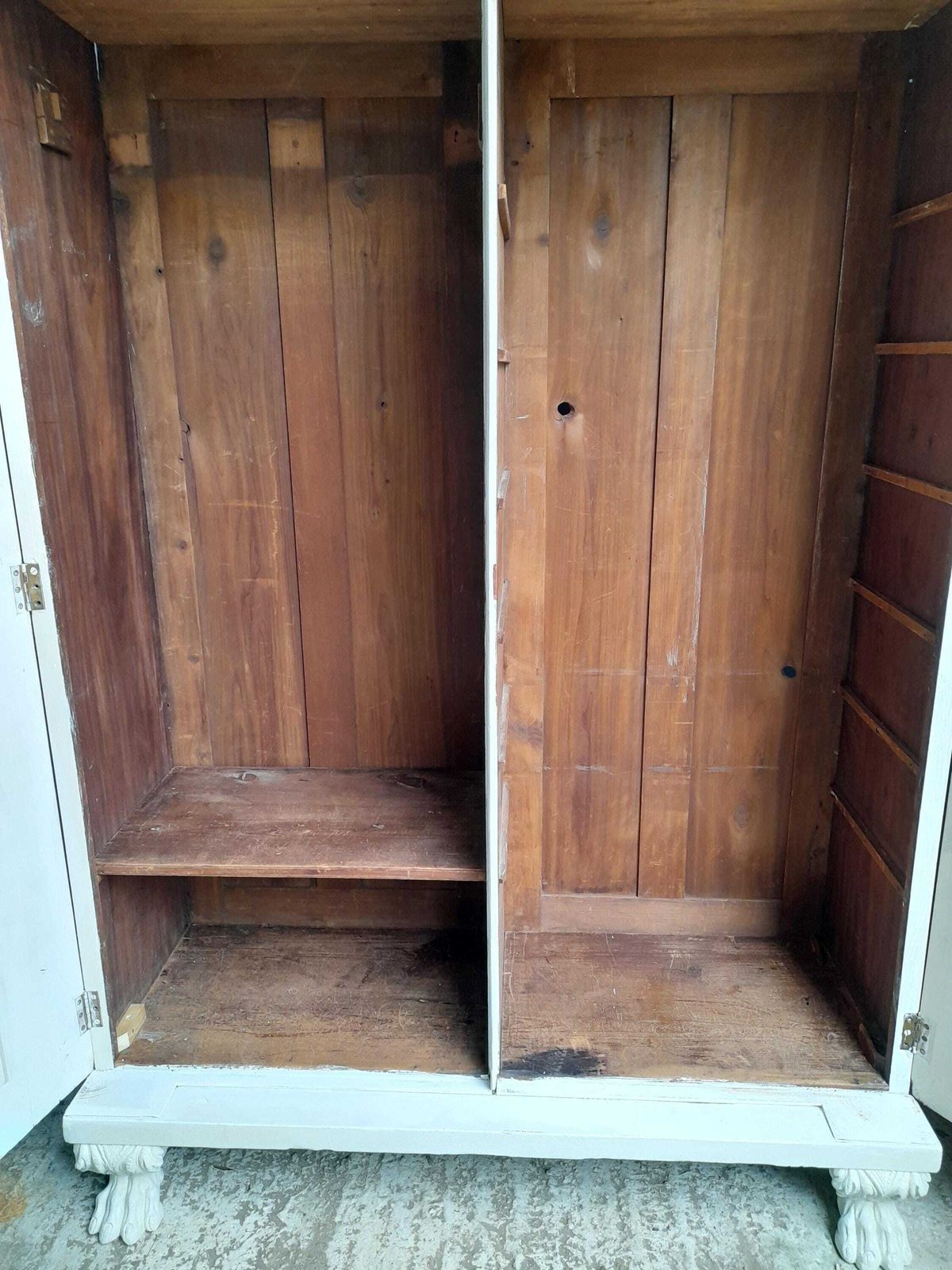 photo for sale Antique Walnut Wardrobe.