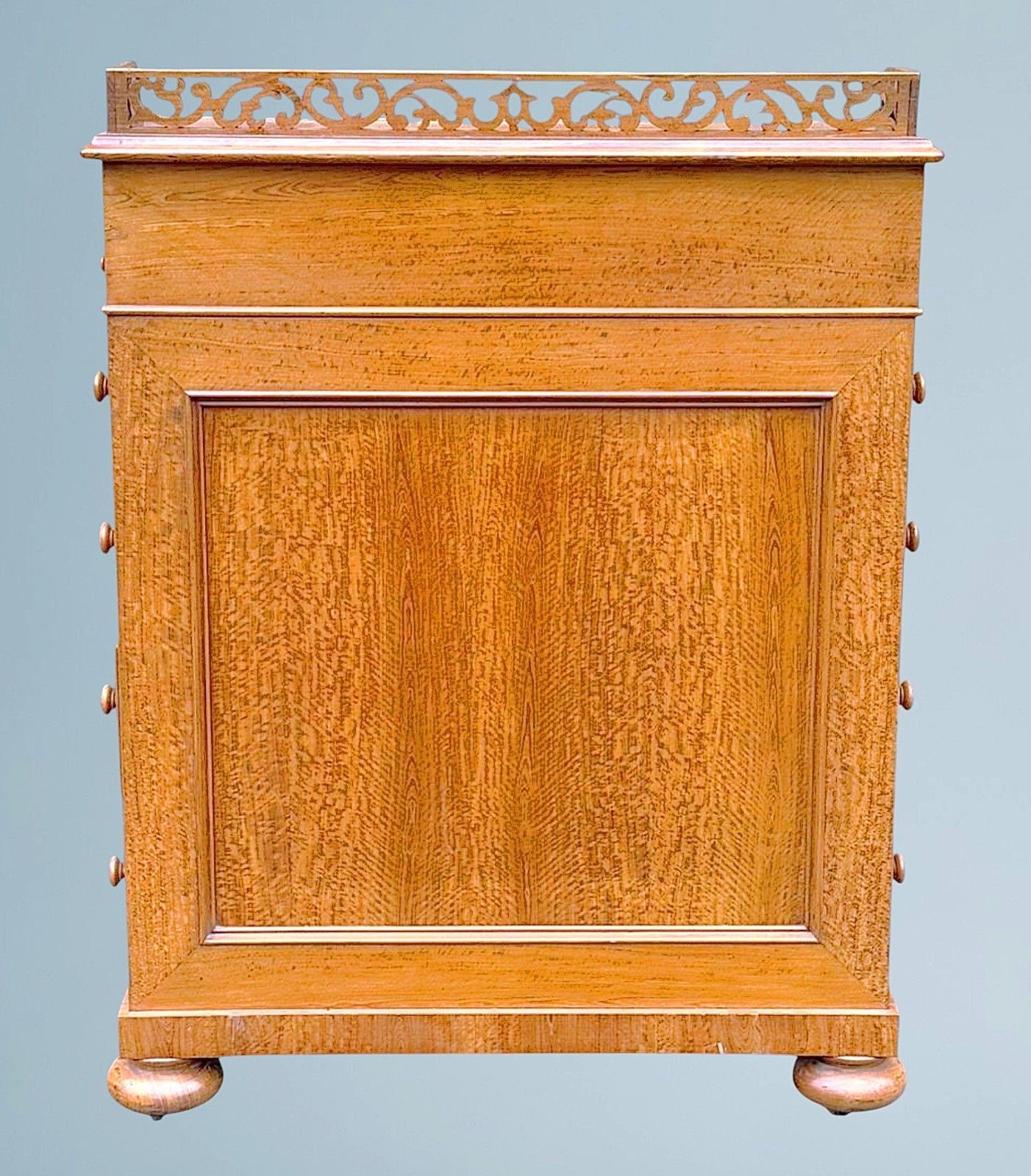 An Antique Victorian Satinwood Davenport Desk photo 840.0