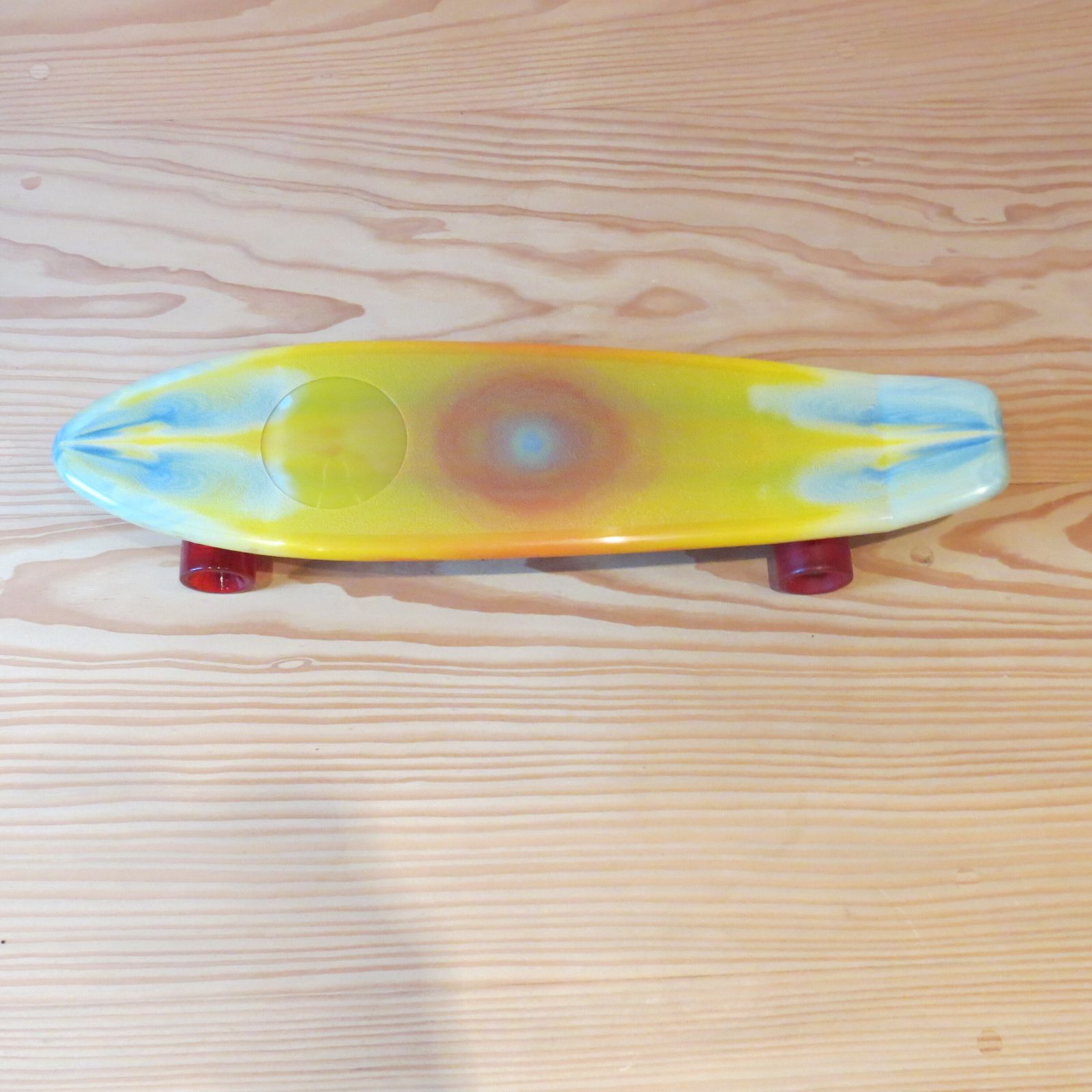 photo vintage 1970s Skateboard Wall Art 30 Unused Alamo Santa Fe California Skateboards
