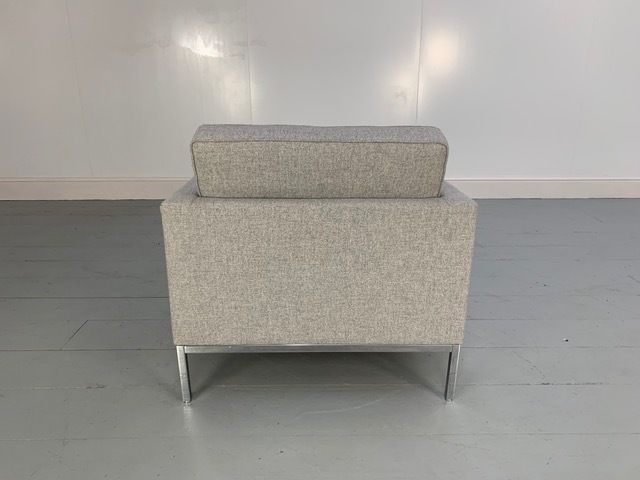 Knoll Studio "Florence Knoll" Armchair In Grey Wool photo buy