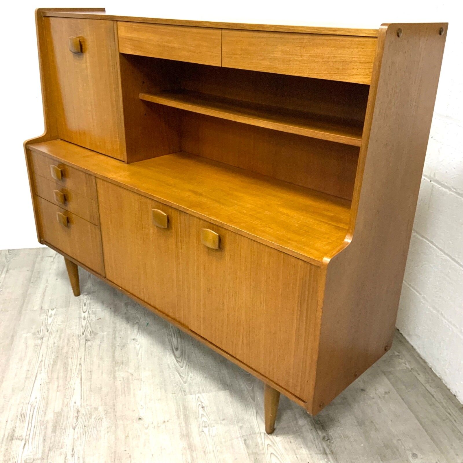 Vintage Sutcliffe Teak Sideboard Highboard Drinks Cabinet Mid Century Retro photo for sale