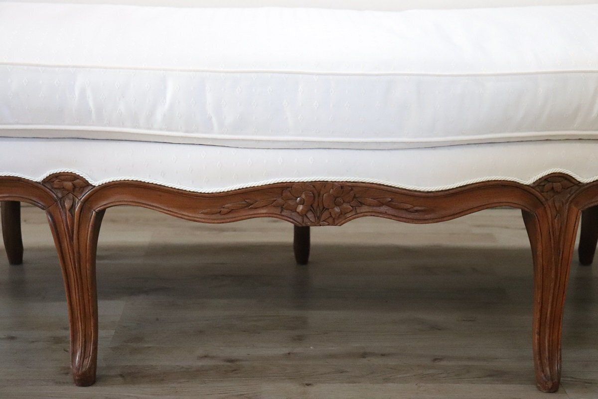 Antique Walnut Sofa, Late 1800s photo Furniture