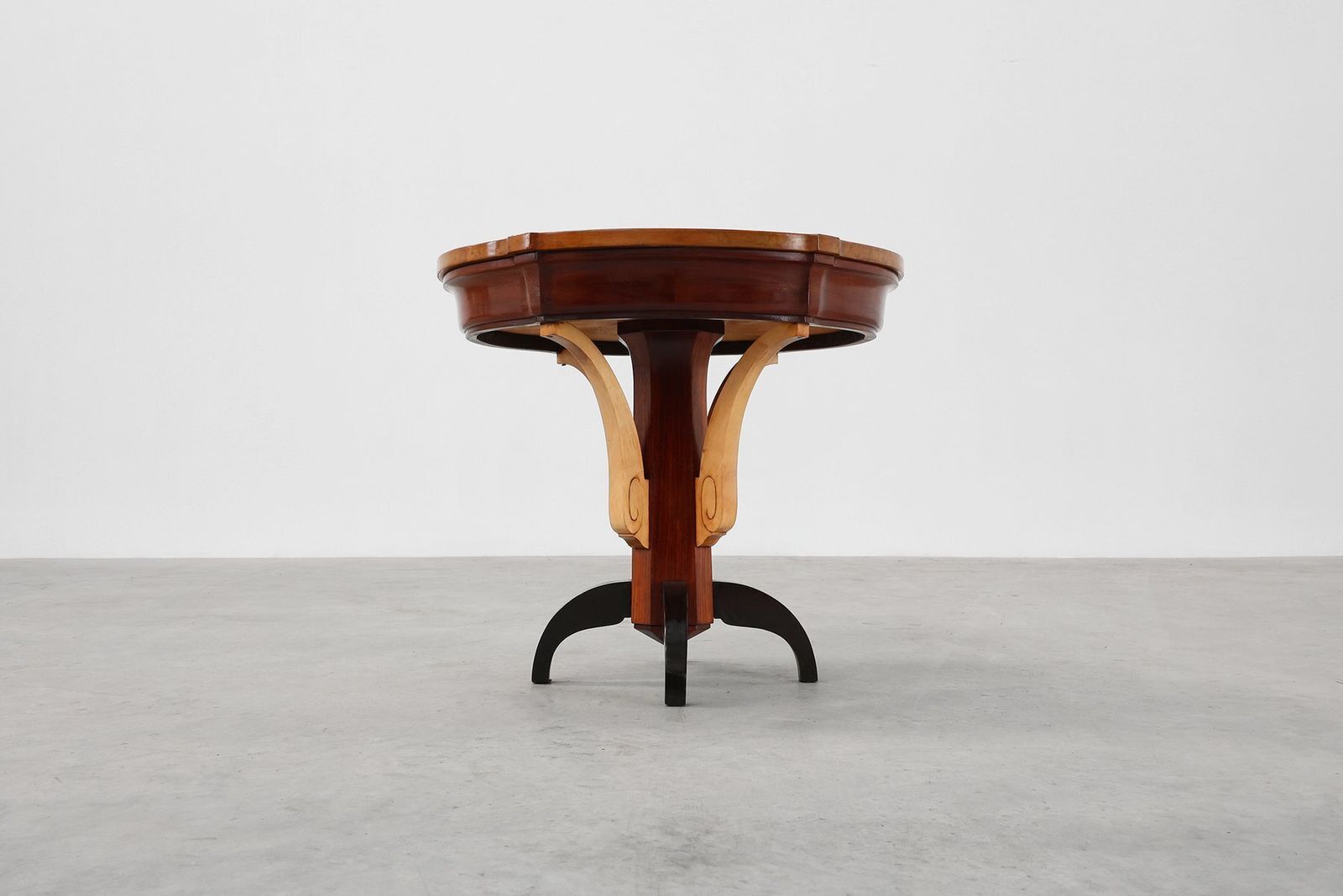 Art Deco Wooden Side Table, France, 1930s photo buy