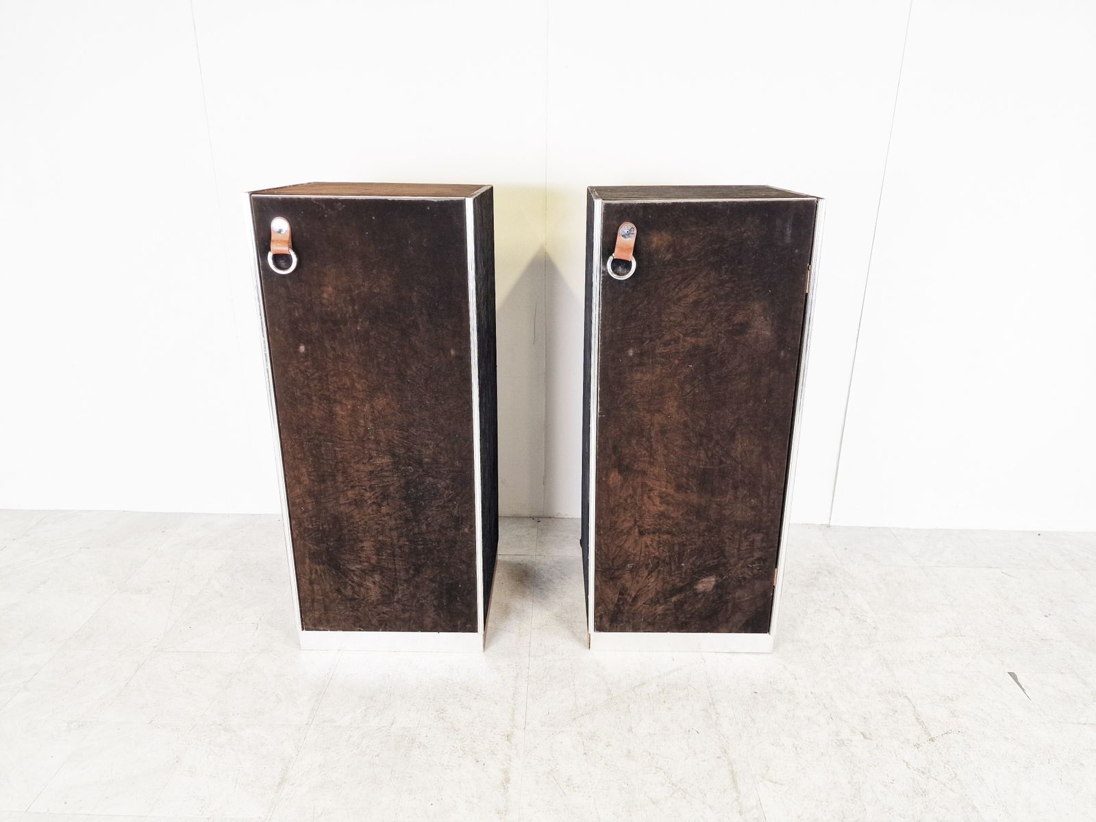 Vintage Cabinets By Guido Faleschini For Hermes, 1970s photo for sale