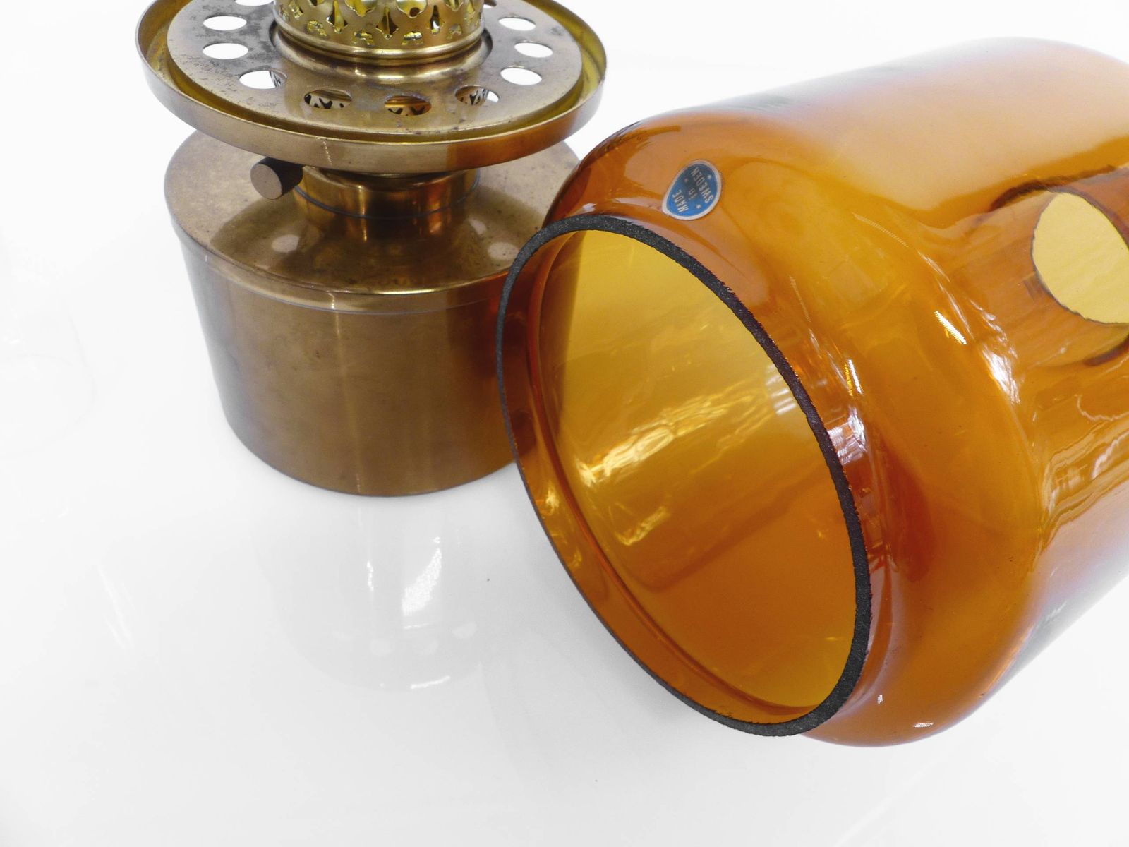 L47 Oil Lamp Hans Agne Jakobsson For Markaryd Ab, Sweden, 1960s photo vinterior