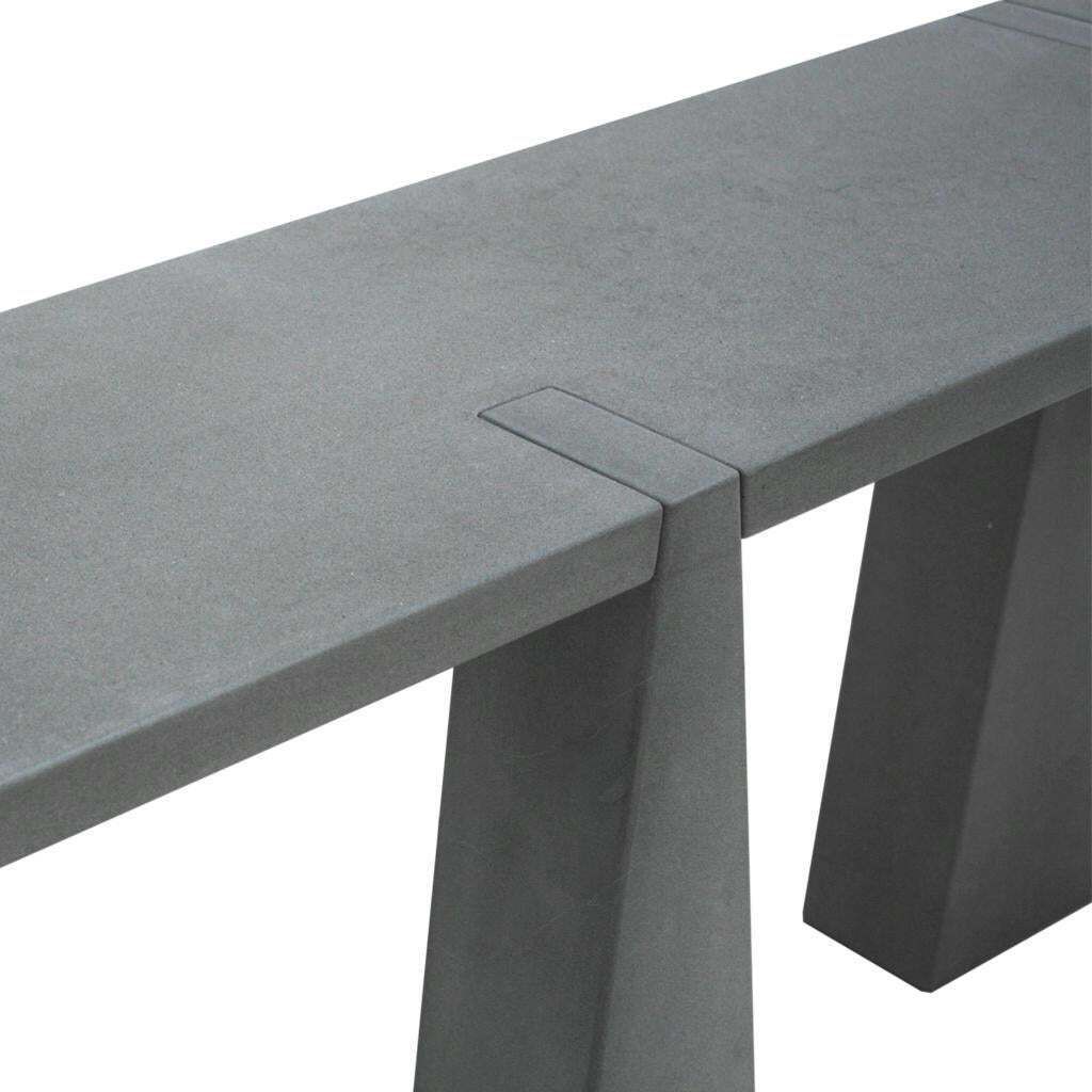 Furniture Mid Century Modern Mangiarotti For Skipper Italian Inca Console photo