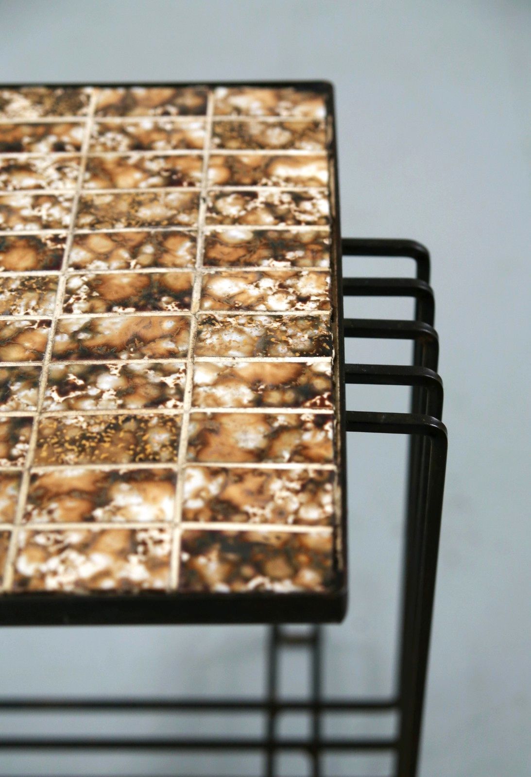 Modernist Vintage Mosaic Tile Topped Table photo 285.0