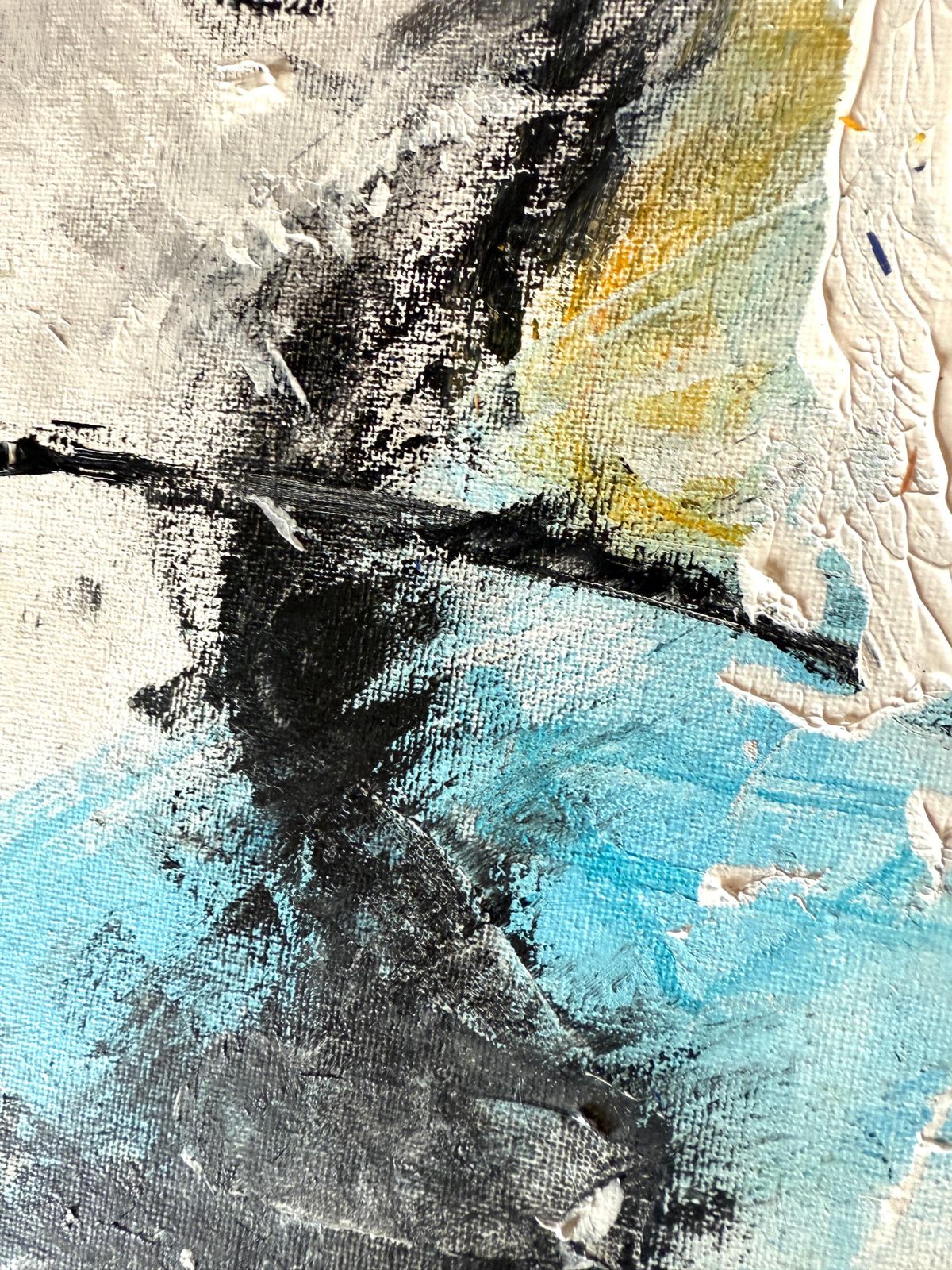 Nerea Chaos Femme Fatale Oil On Canvas Nude Painting 2025 photo vinterior