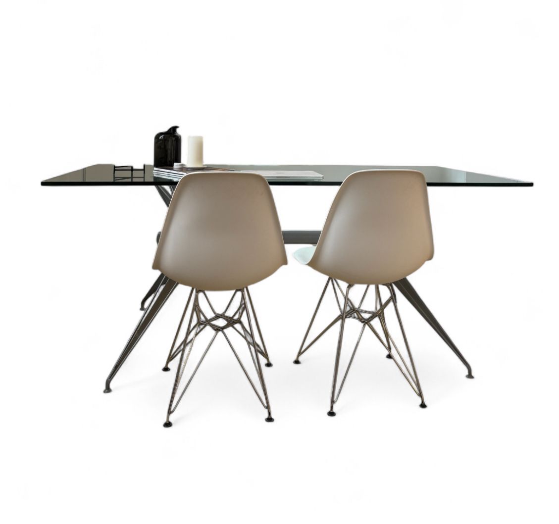 T38 Steel And Glass Dining Table By Studio Archirivolto For Fasem photo 400.0
