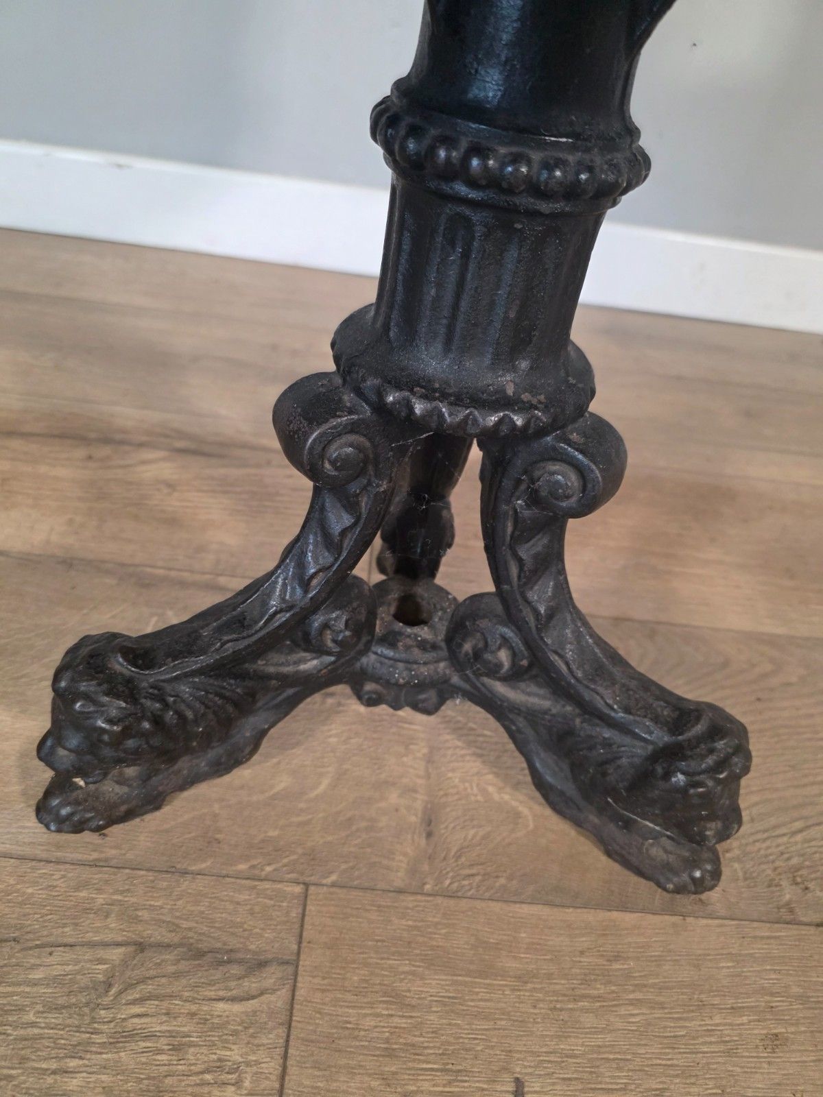 Antique 1890s Cast Iron & Oak Upholstered Ships Chair photo 425.0