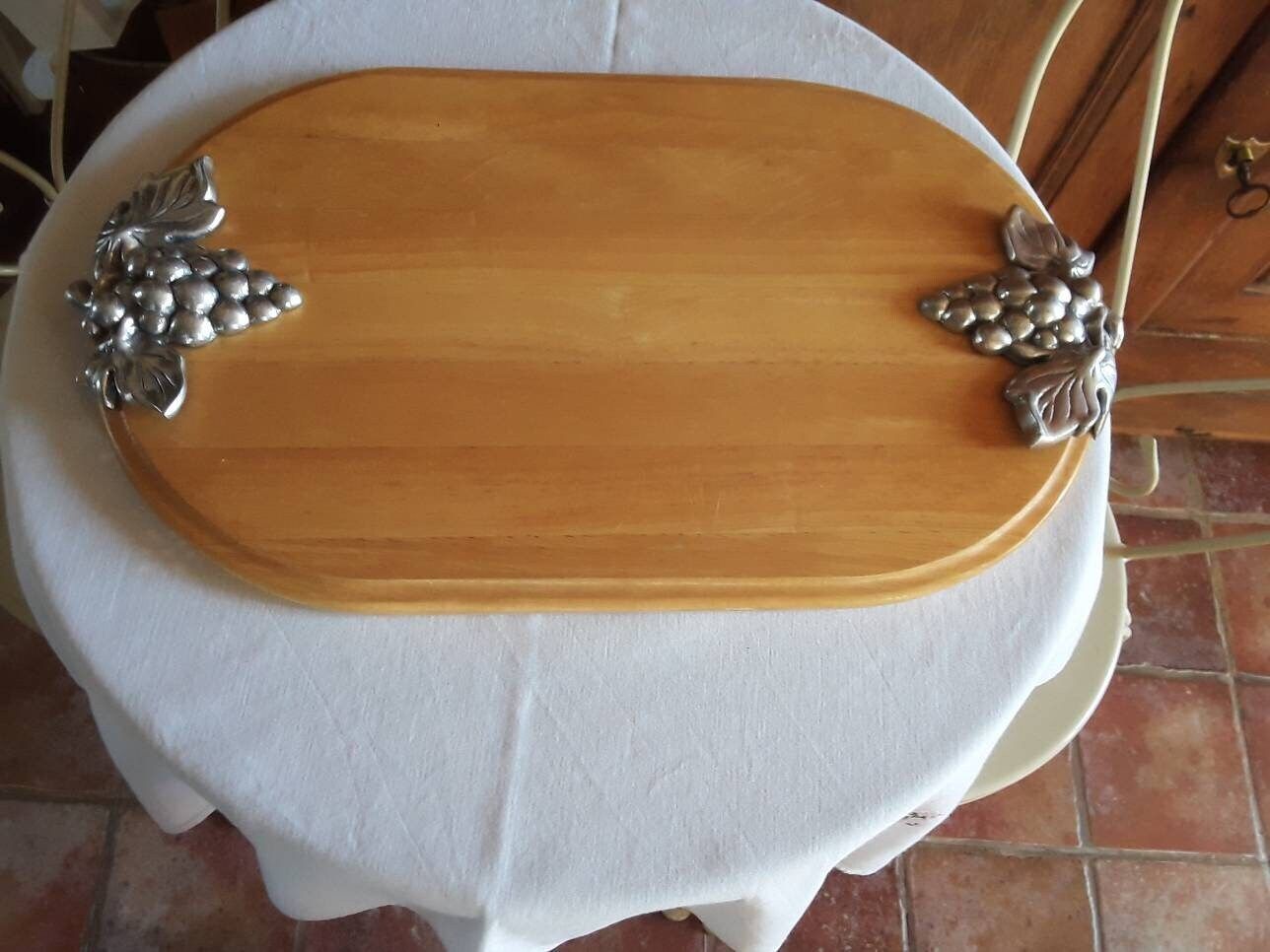 Chopping Board Cheese And Charcuterie Large Platter French Vintage Foodie Gift photo Home Decor