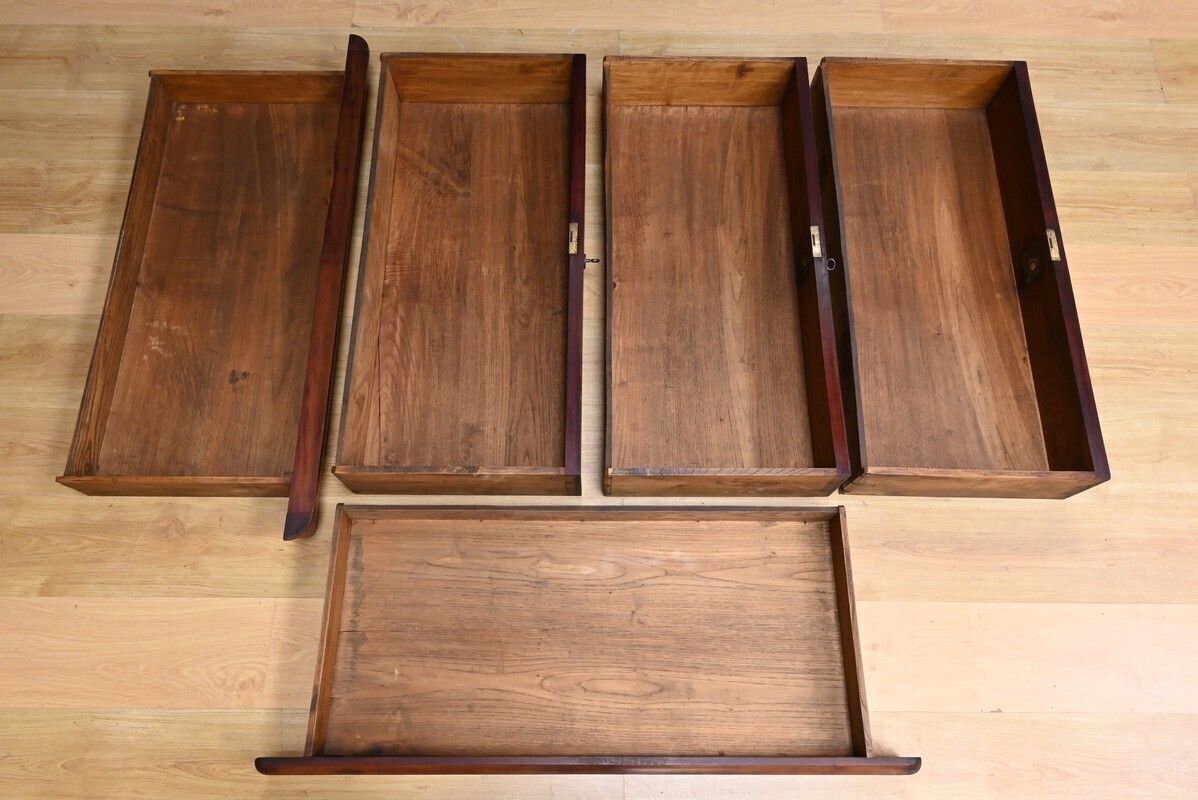 photo buy Mahogany Chest Of Drawers, Louis Philippe Style – Late 19th Century