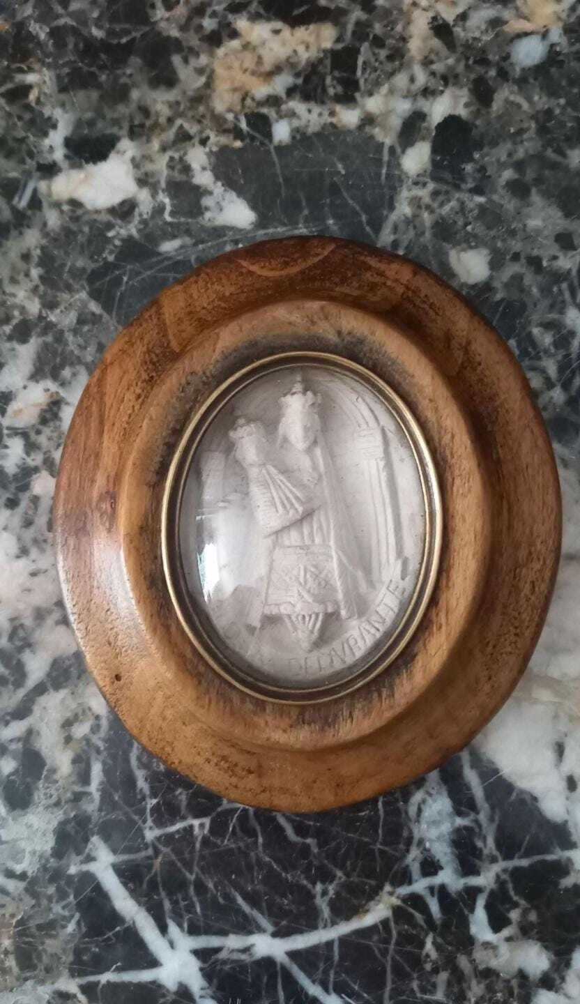 Meerschaum Reliquery Catholic Decor Saint Mary And Infant Jesus Notre Dame De La Delivrante photo for sale
