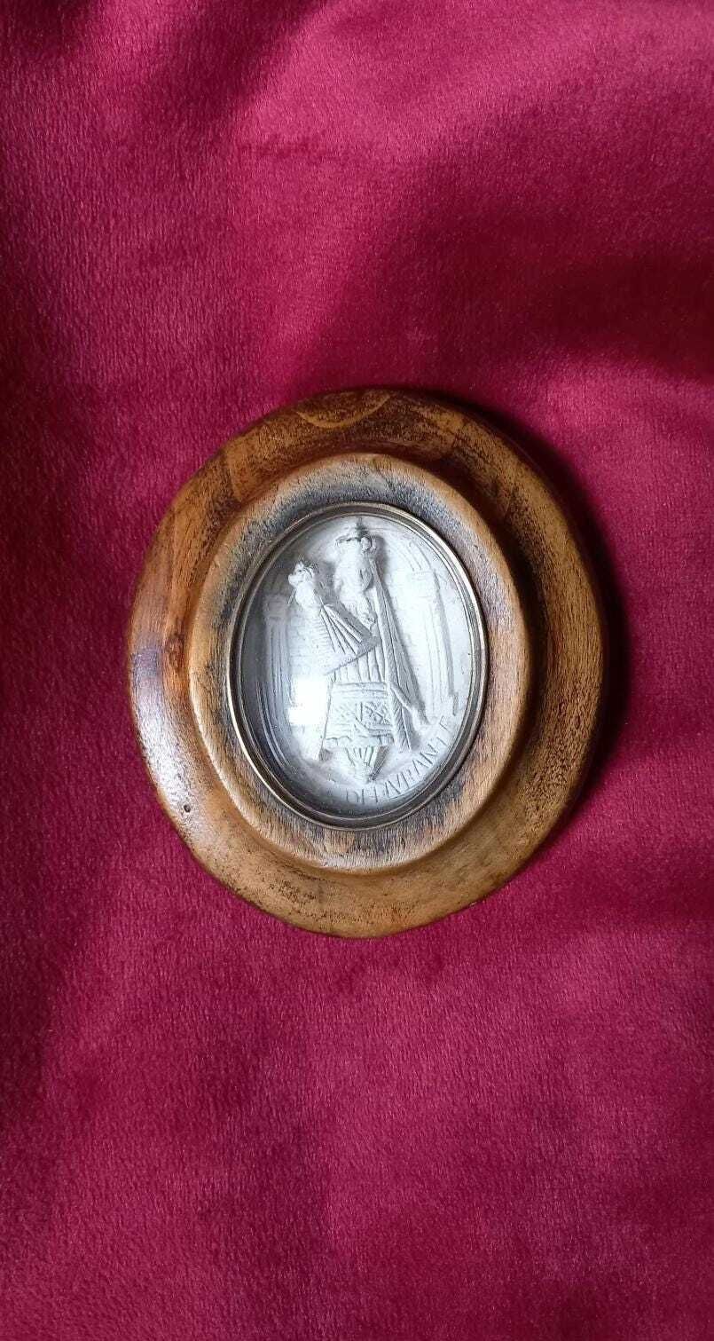 Meerschaum Reliquery Catholic Decor Saint Mary And Infant Jesus Notre Dame De La Delivrante photo 103.0