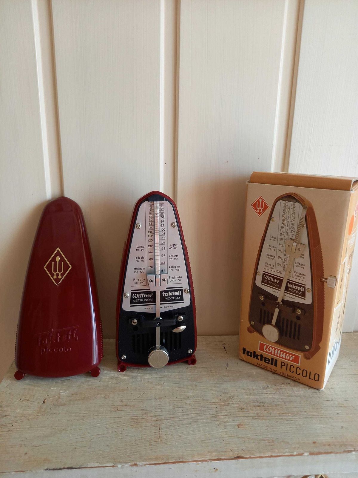 Metronome Wittner Taktell Piccolo 1970s Boxed photo for sale