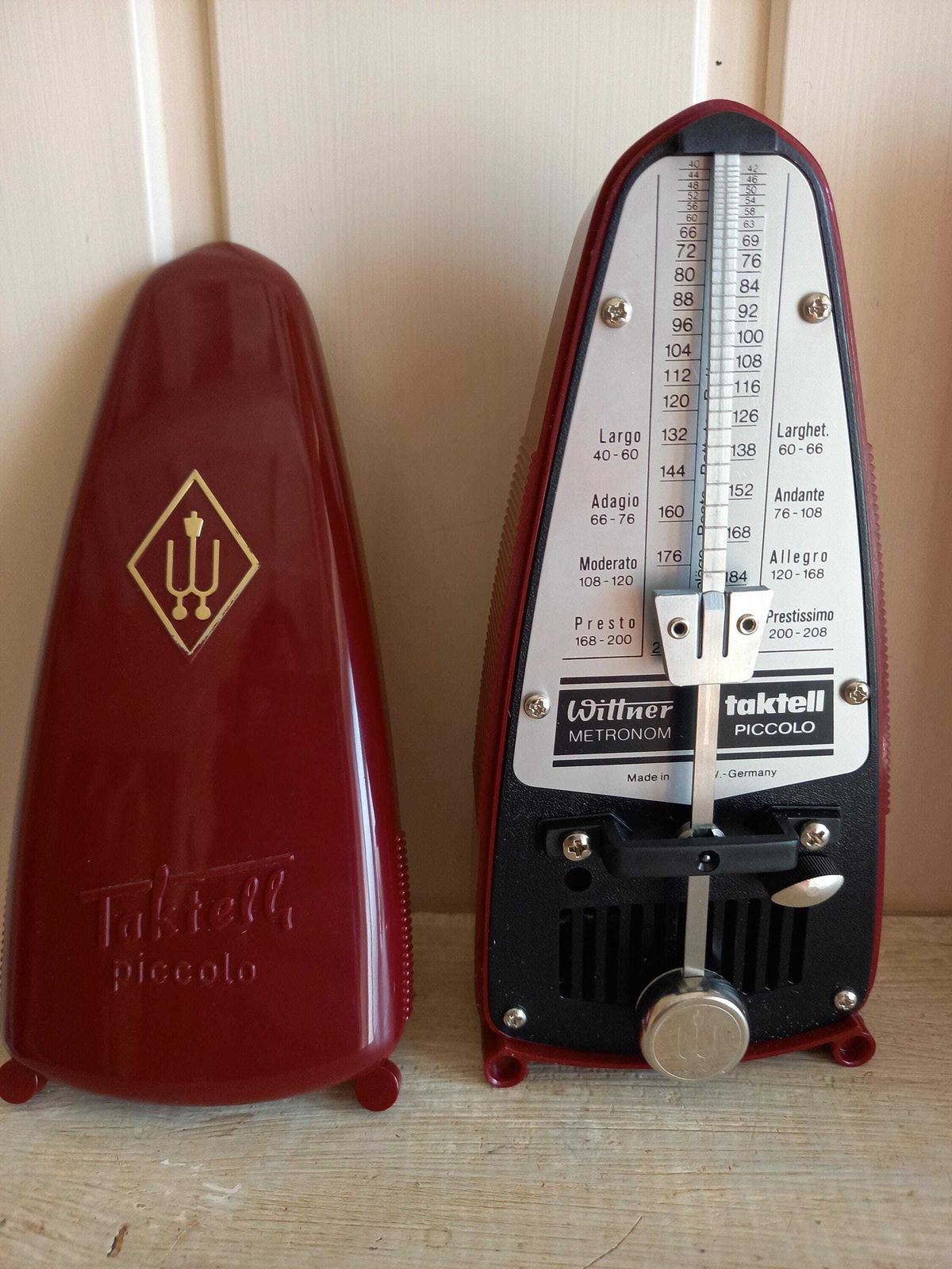 Metronome Wittner Taktell Piccolo 1970s Boxed photo Home Decor