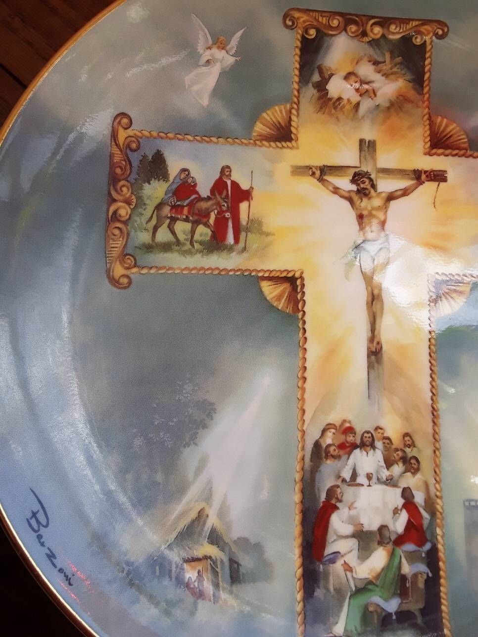 The Life Of Christ Door Bar Zoni – Royal Doulton / Franklin Mint – Limiteerde Editie Verzamelbord photo buy