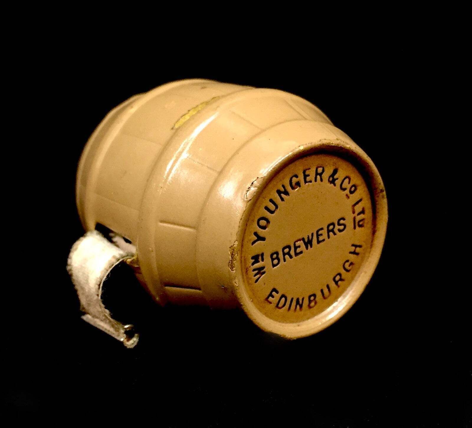 Antique Breweriana Novelty 1938 Glasgow Empire Exhibition Miniature Tape Measure photo for sale
