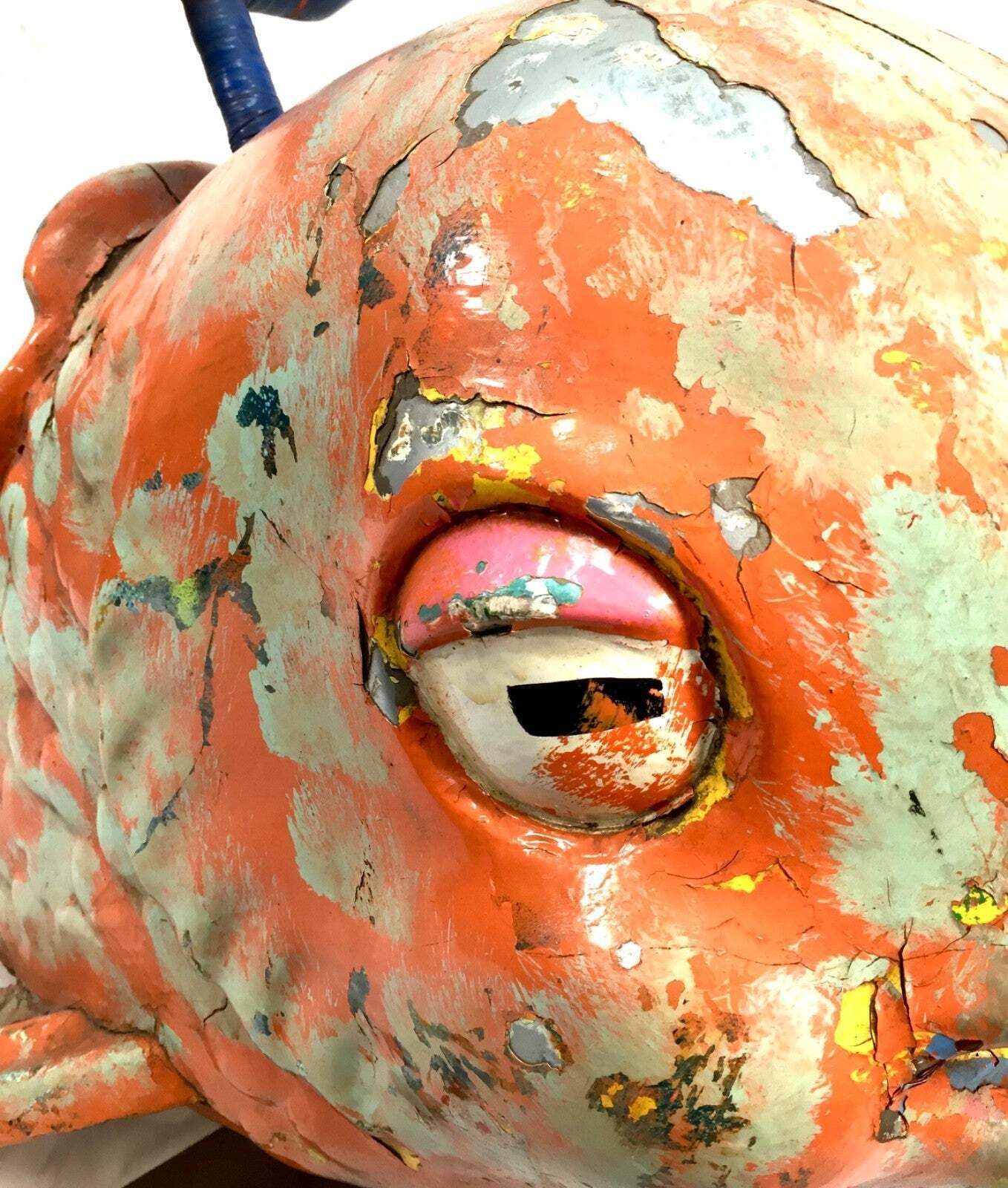 photo furniture Vintage 1970s Salvaged Fairground Ride Merry Go Round Fibreglass Dolphin Fish