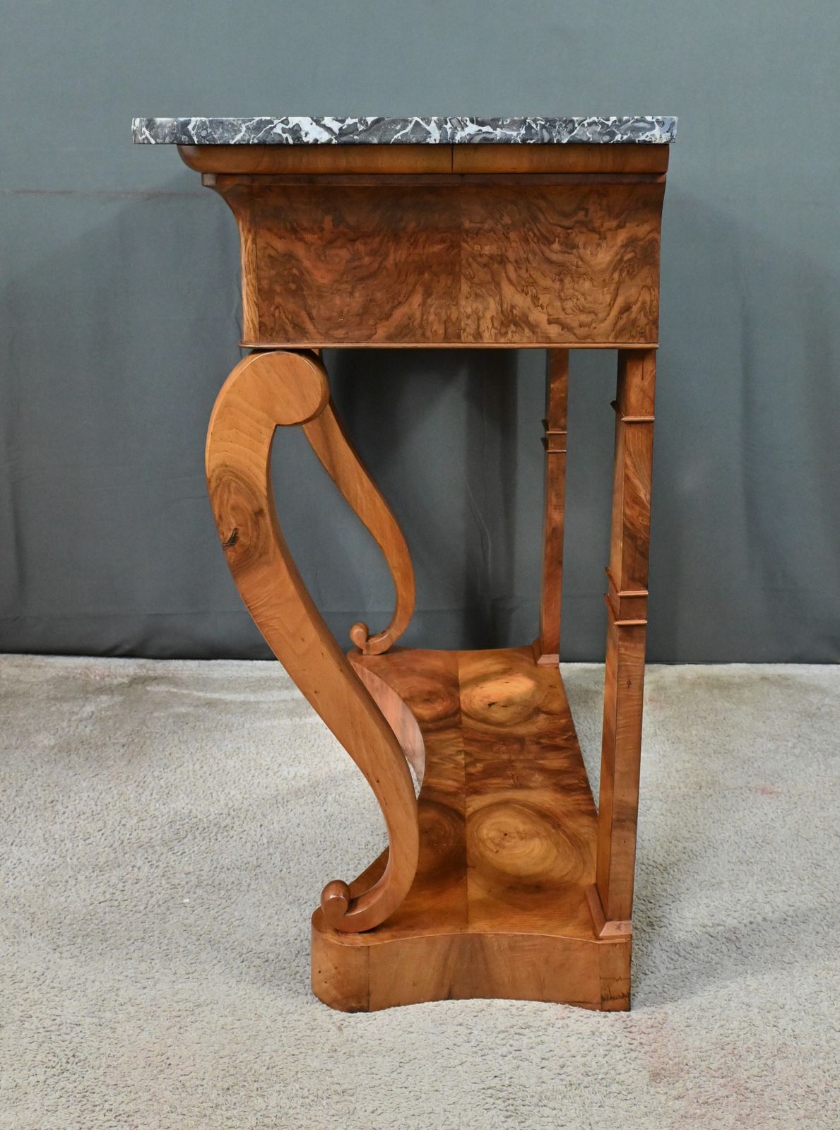 photo for sale Walnut Console, Restoration Period – Early 19th Century