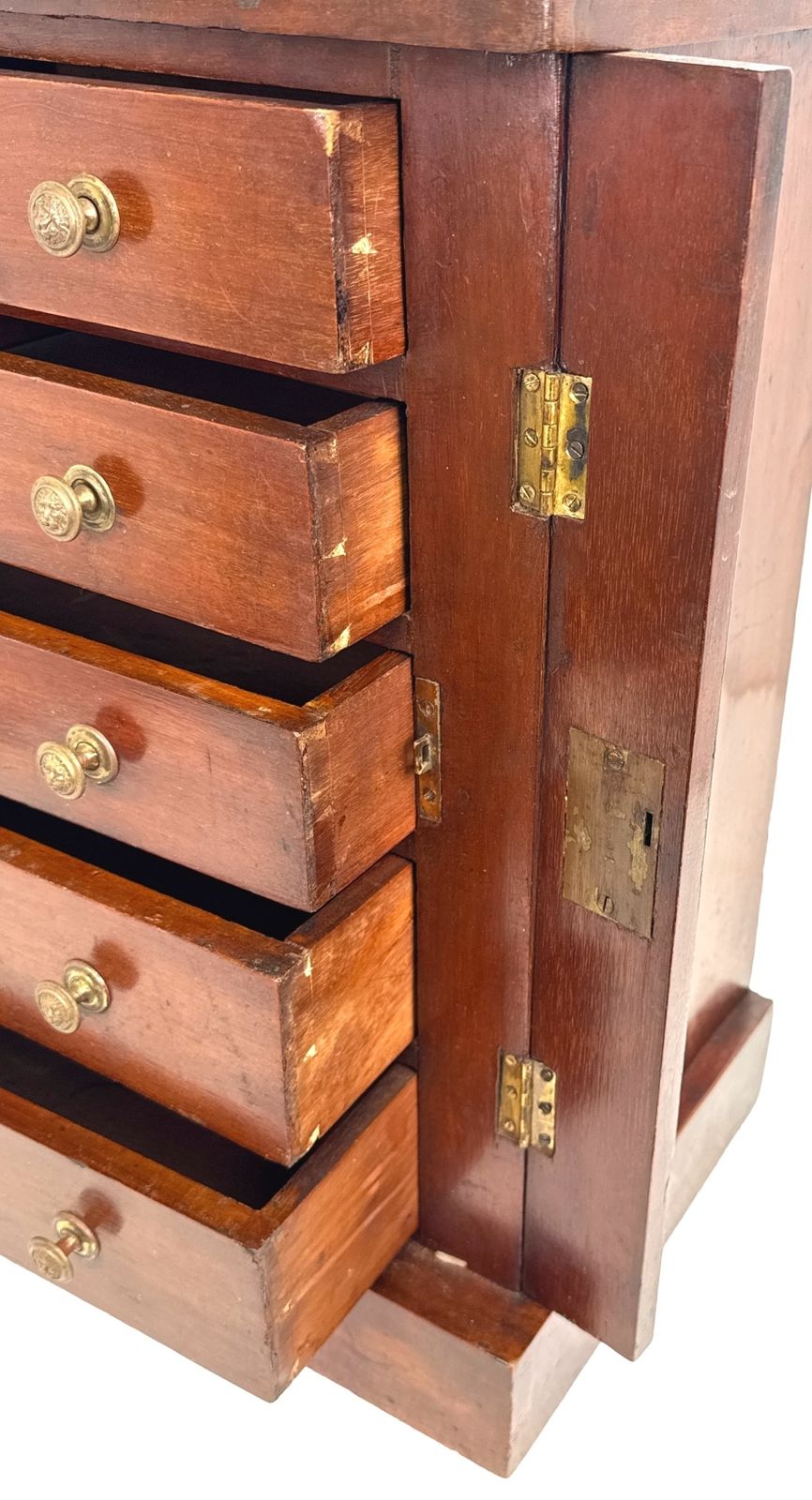 Mid 19th Century Mahogany Childs Wellington Chest (England, Circa 1860) photo furniture