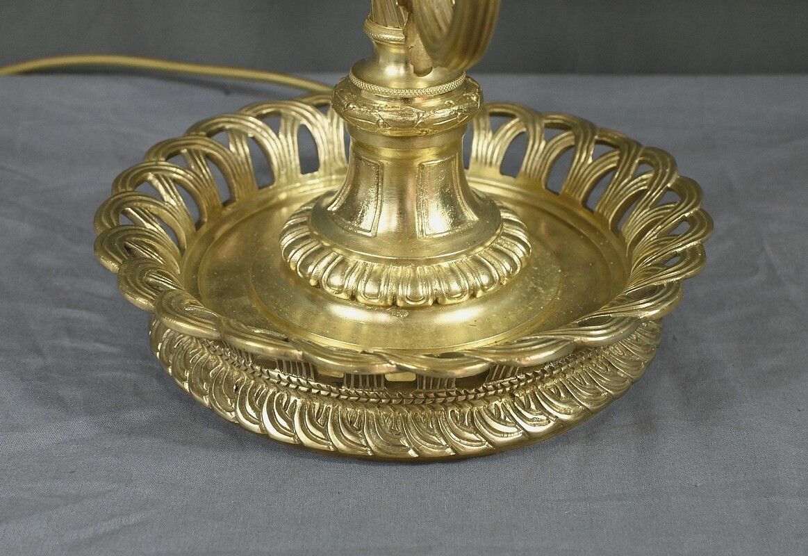 photo buy Large Gilt Bronze Hot Water Bottle Lamp, Louis XVI Style – Part 1 Of The 20th Century
