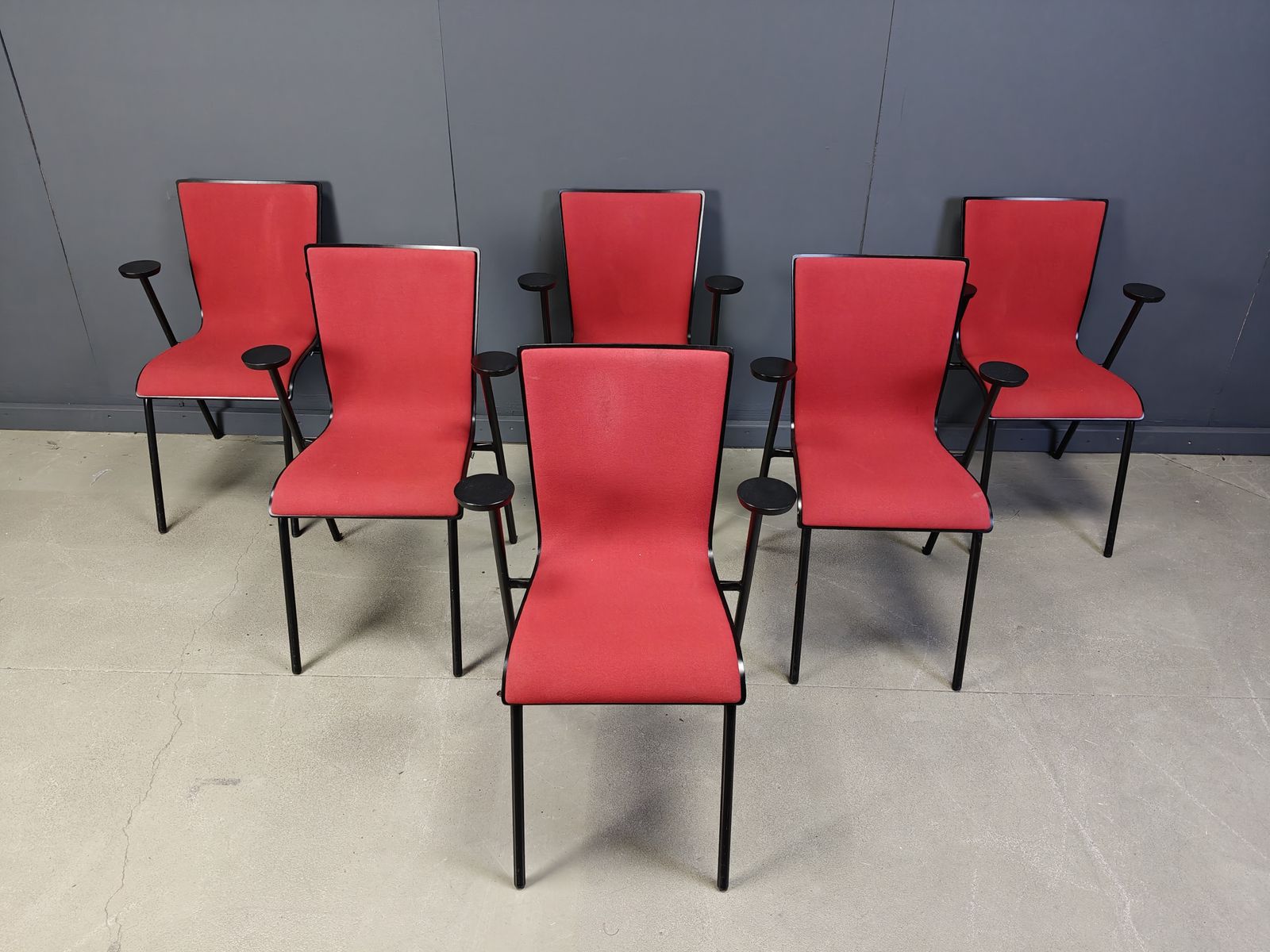 photo vintage Vintage Occhio Chairs By Roel Vandebeek For Drisag, 2000s   Set Of 6