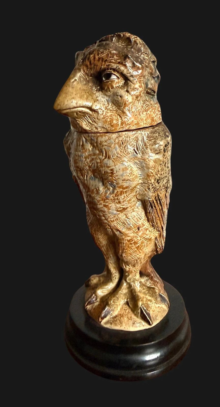 Martin Brothers Bird, 1800s, Antique photo furniture