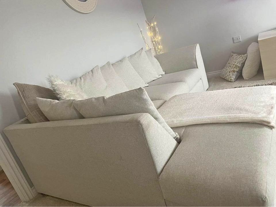L Shape 4 Seater Corner Sofa photo furniture