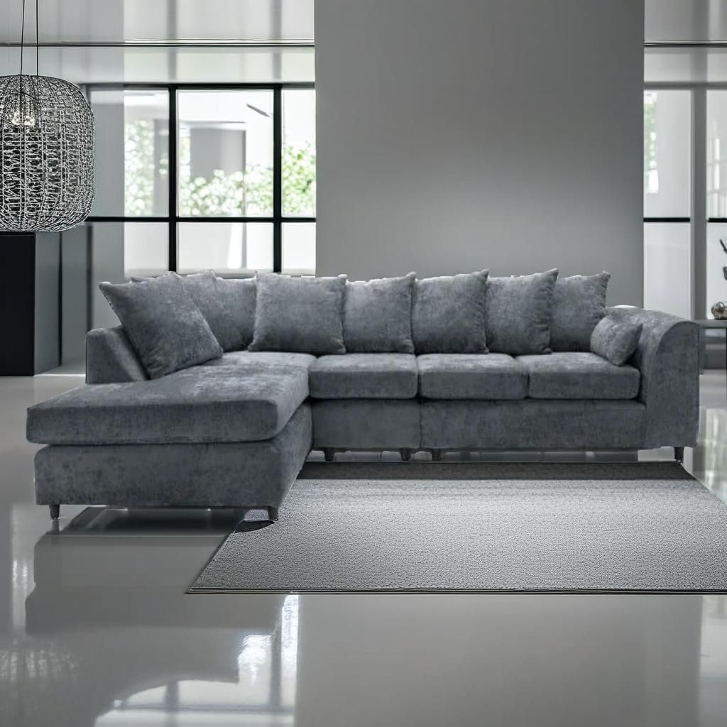 Corner Grey Sofa photo for sale