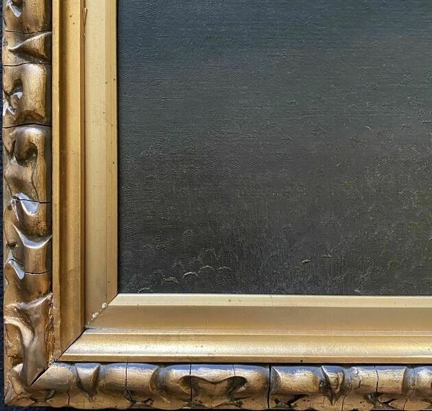 photo for sale C. 1790 Baroque Oil Painting Portrait Study Aft: Bartolomeo Schedoni (1578 1625)