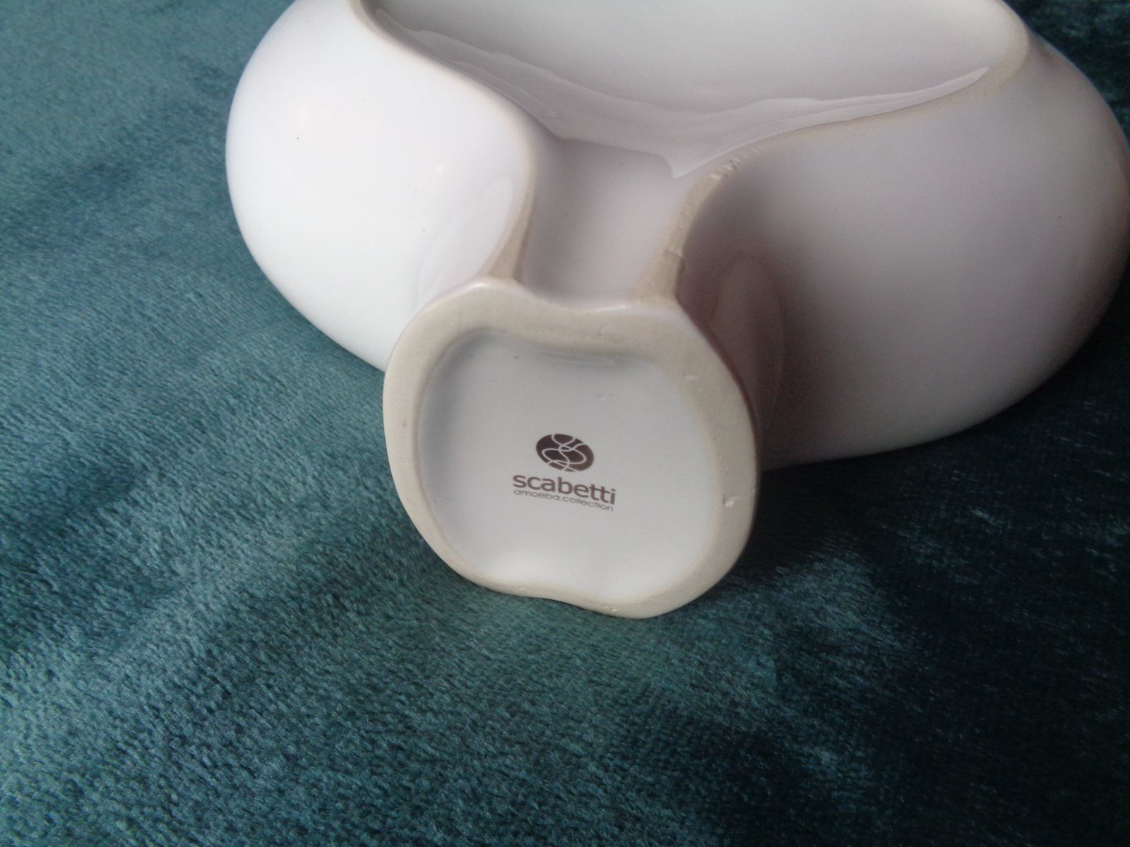 Rare Beautiful & Genuine Scabetti Amoeba Swallow Vase photo furniture