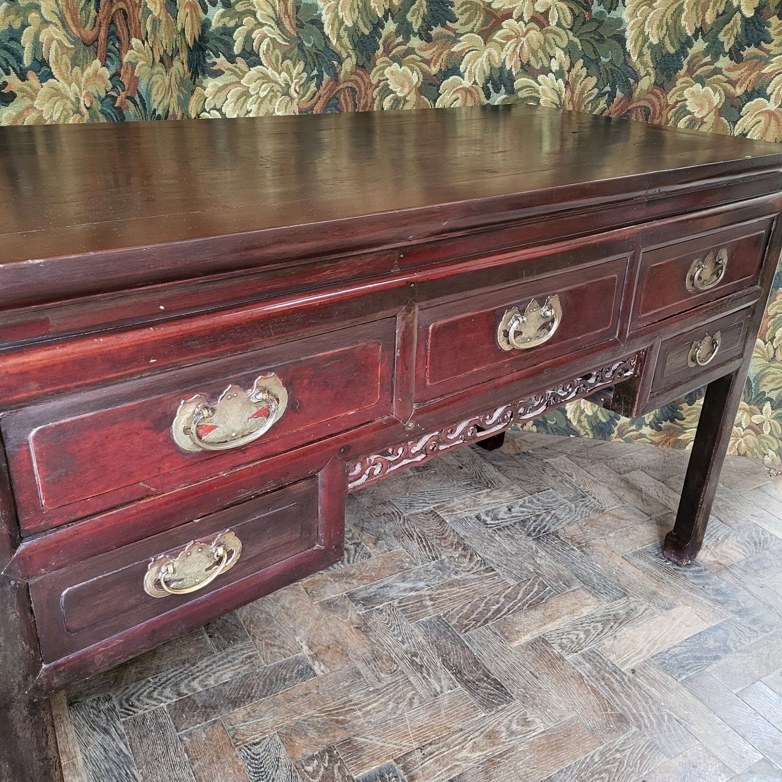 Chinese Qing Period Desk, 1800s photo Furniture