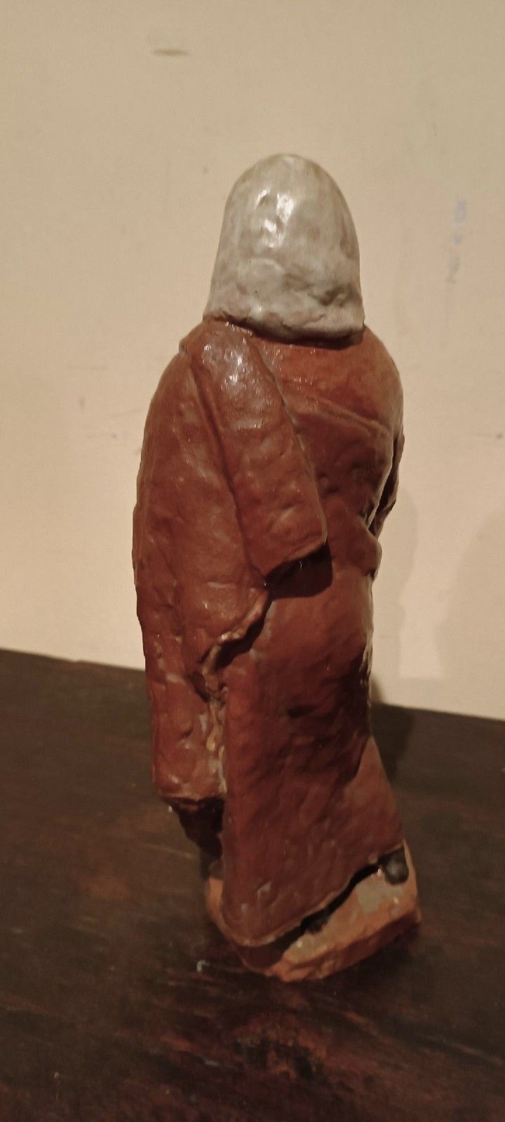 Antique Terracotta Sculpture Depicting Female Figure Early 900s photo 166.0