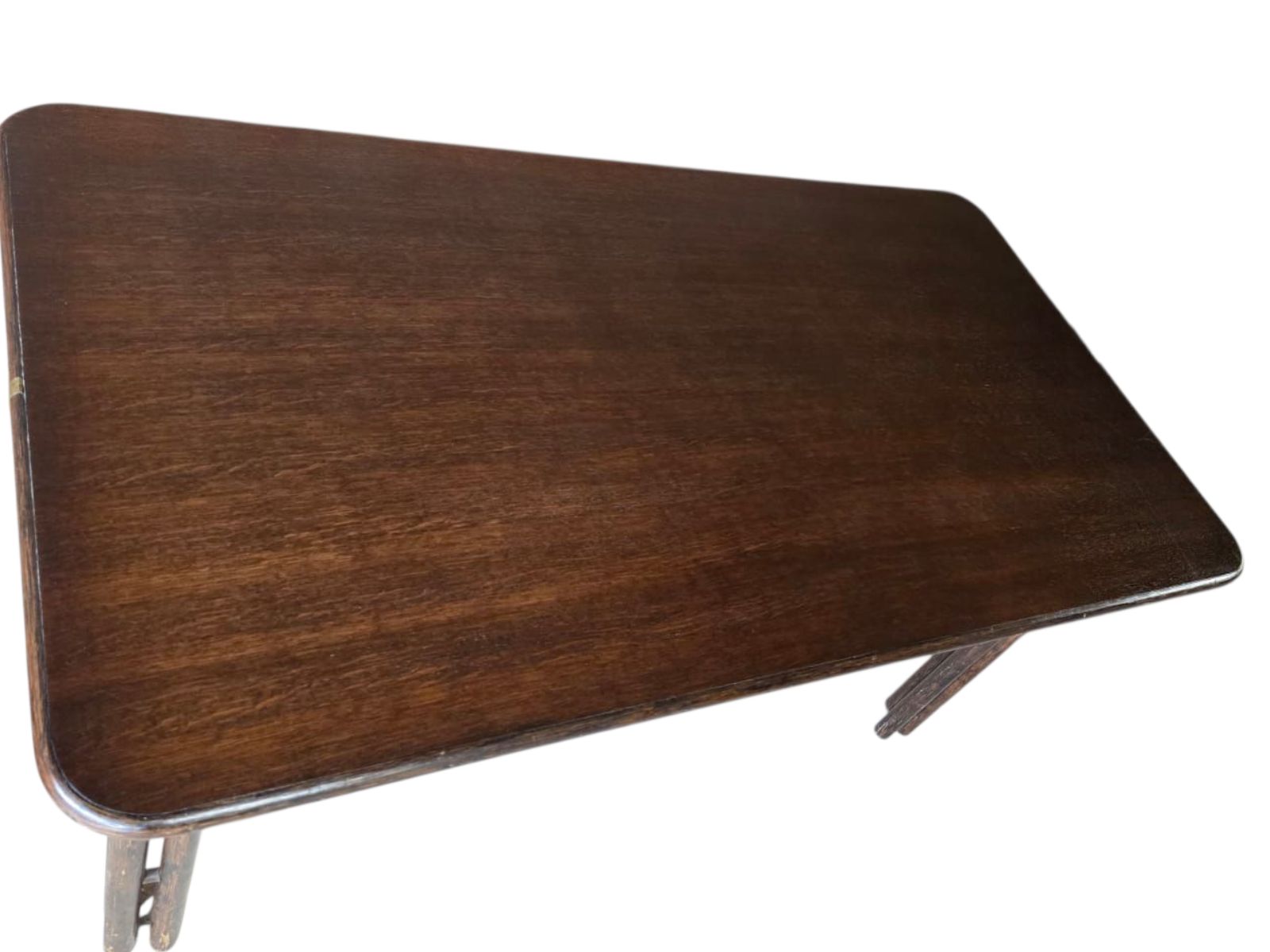 photo buy Mid Century Bamboo Dining Table C.1960