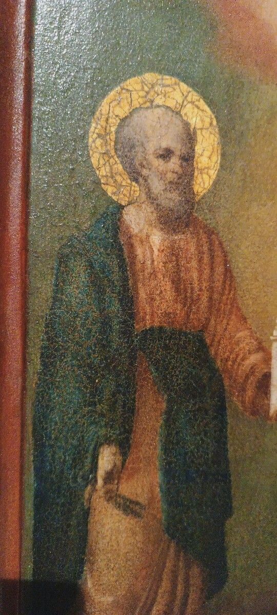 Painting On Wood, Ancient Icon Of Saint Peter And Paul photo 1148.0
