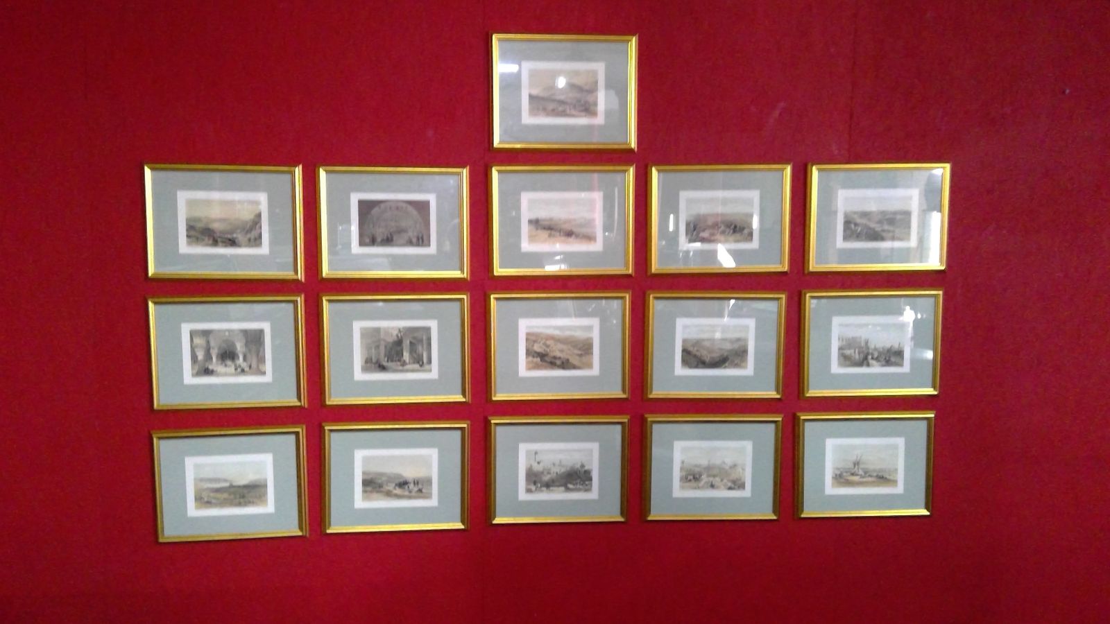 Palestine,Judea And The Holy Land ,A Fine Antique Set Of 24  Decorative Prints,  Circa 1800s, photo for sale