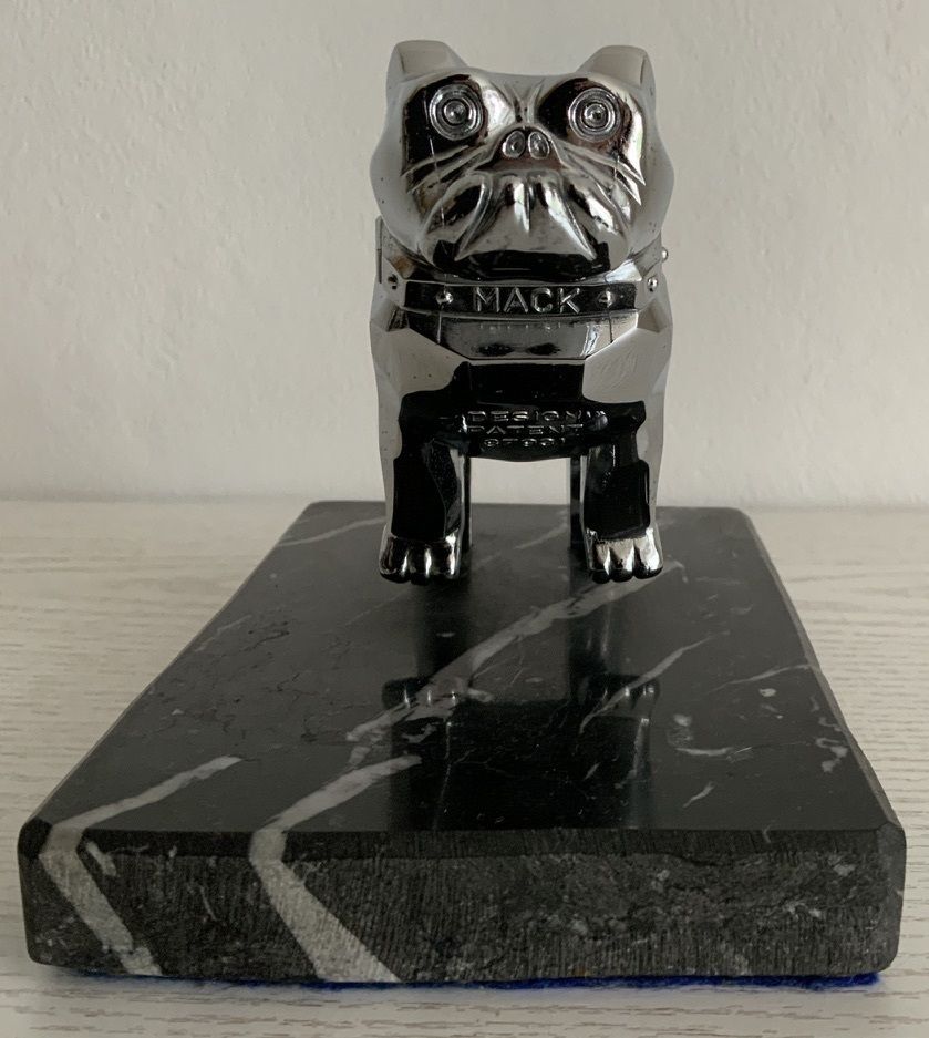 Mack Trucks Bulldog Car Mascot C1932 photo furniture