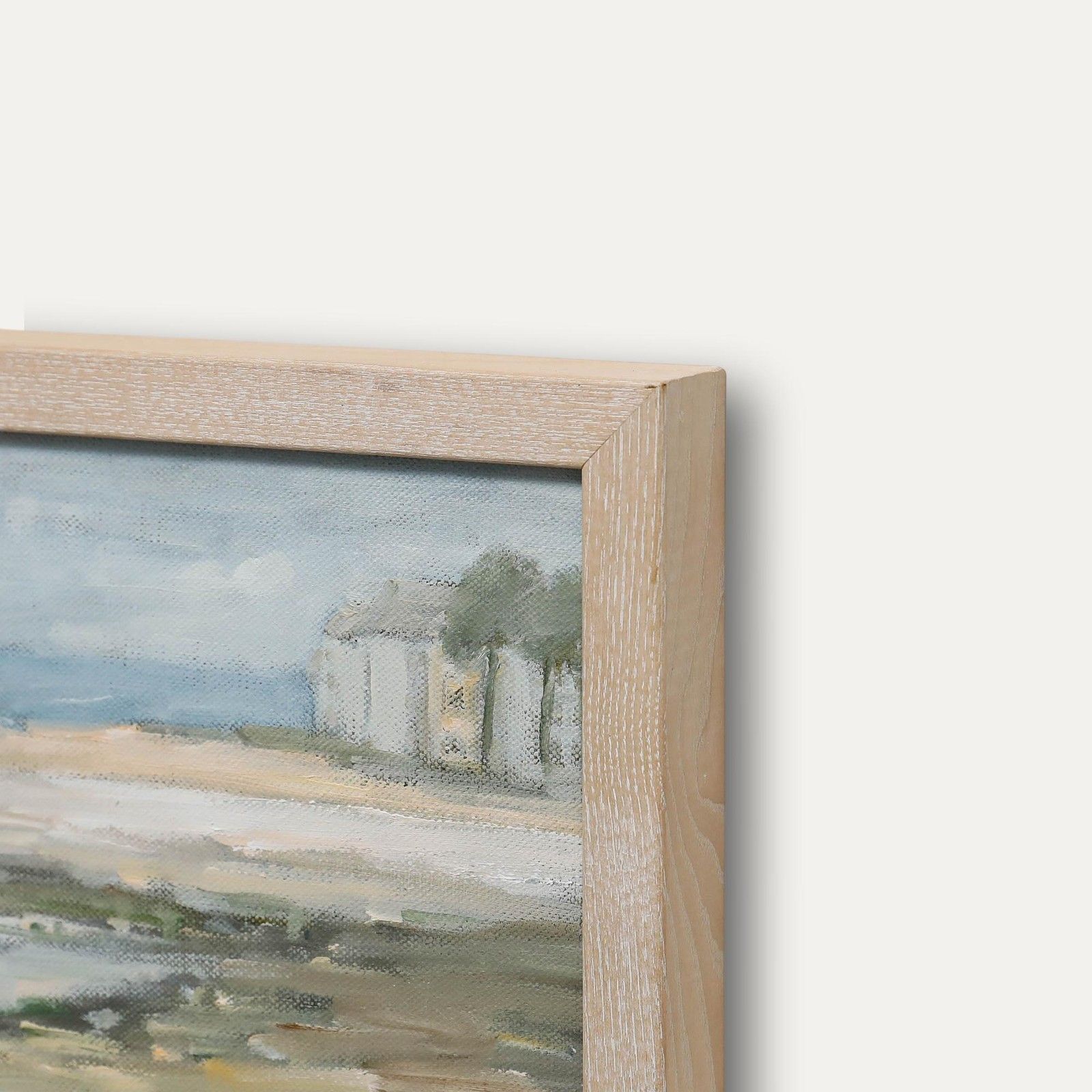 Frederick Allen Smith (1942 2024) Framed Contemporary Oil, Low Tide photo 225.0