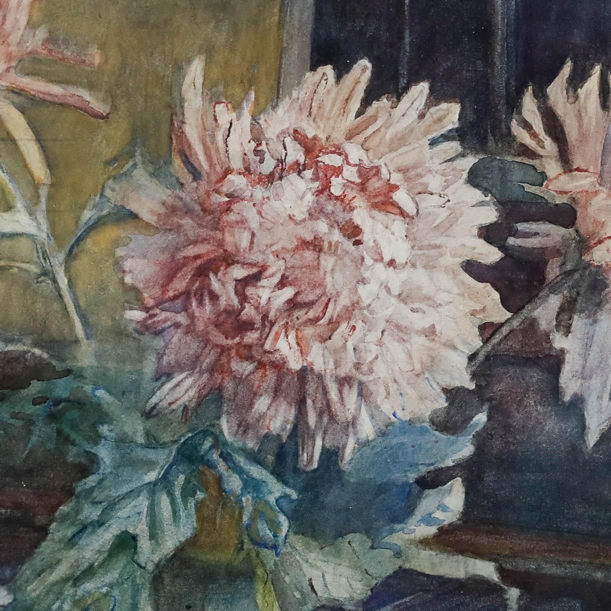 Marjorie Story Fine 20th Century Watercolour, Invitation To Waltz photo 550.0