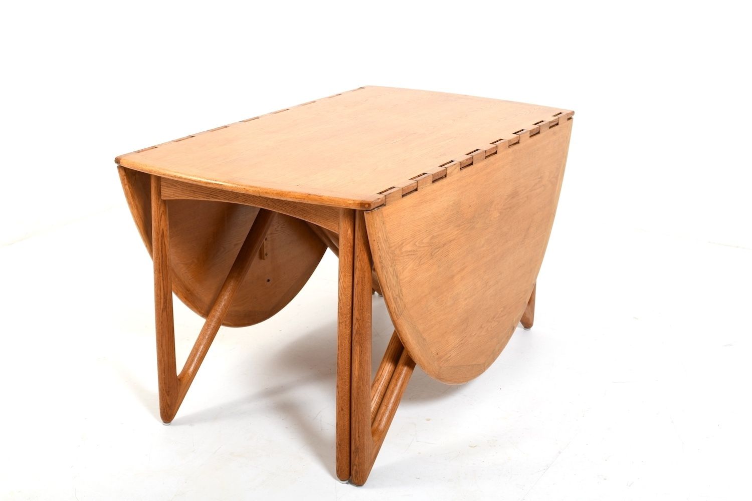 photo vinterior Drop Leaf Dining Table By Niels Koefoed  Denmark 1960s