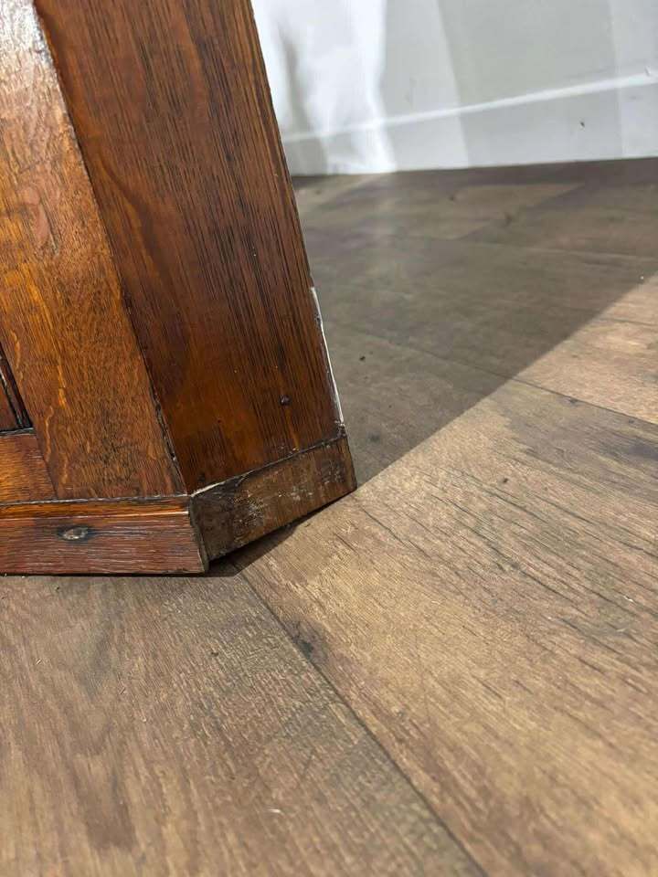 Victorian Oak Corner Cupboard photo vinterior