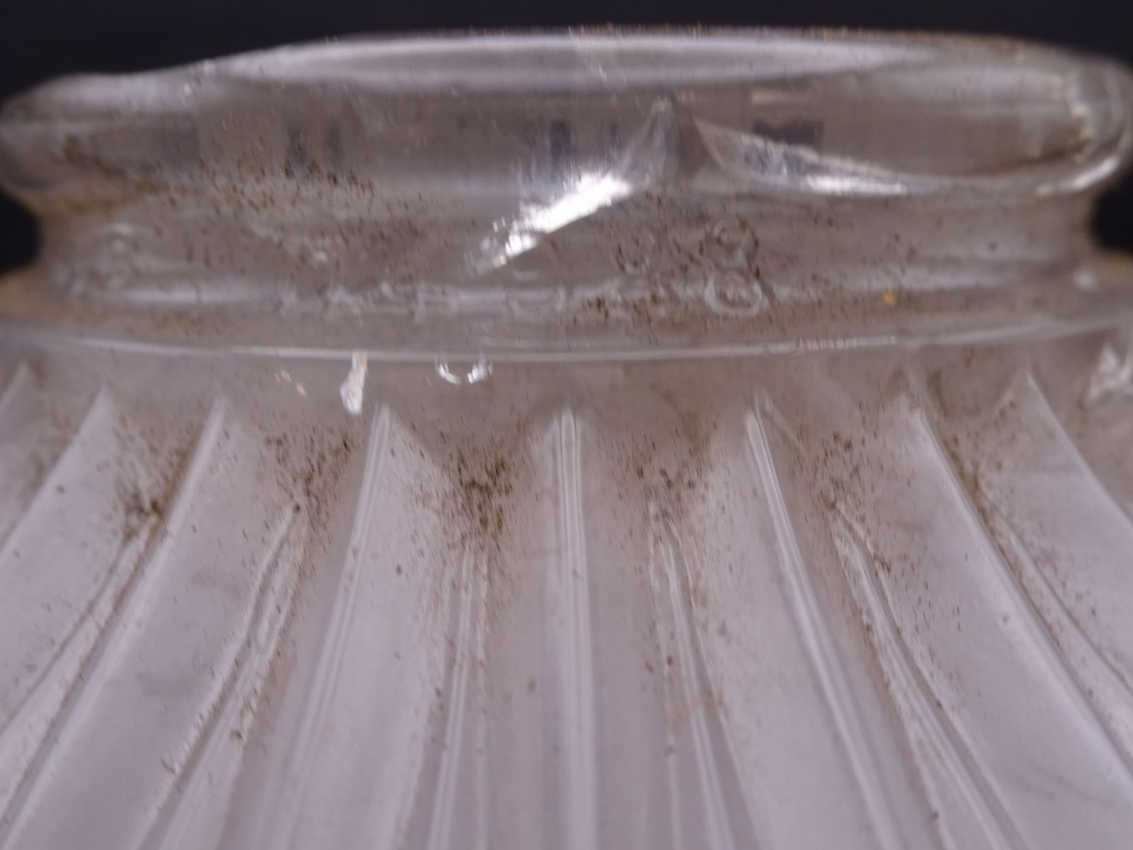 photo furniture 1920s Holophane Refractor Shade 2110 With Gallery (As Found)