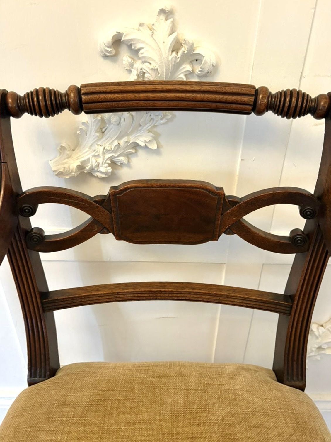 Fine Pair Of Antique 19th Century Quality Mahogany Carver Chairs photo for sale