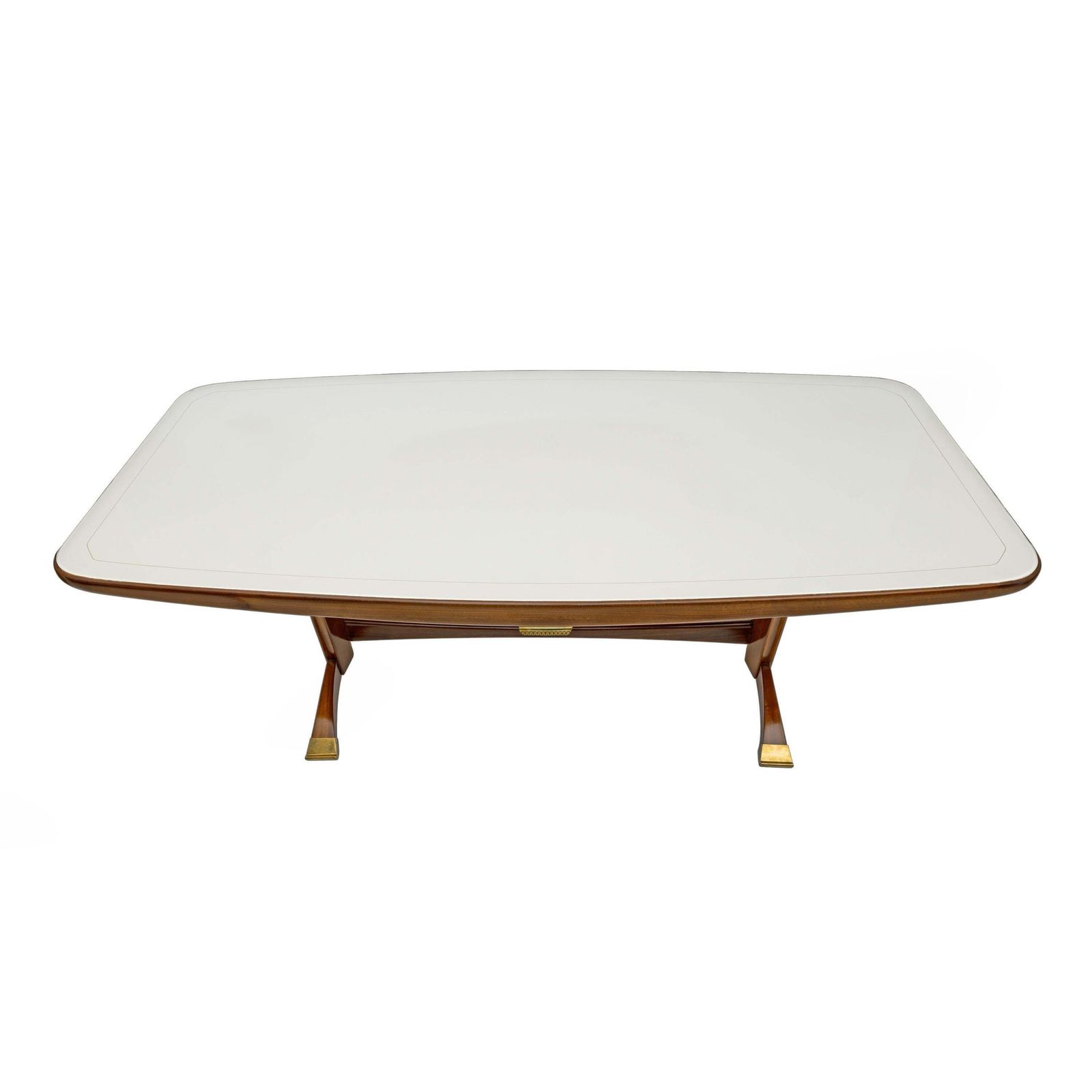 Italian Mid Century Modern Dining Table Attributed To Paolo Buffa, 1950s photo furniture