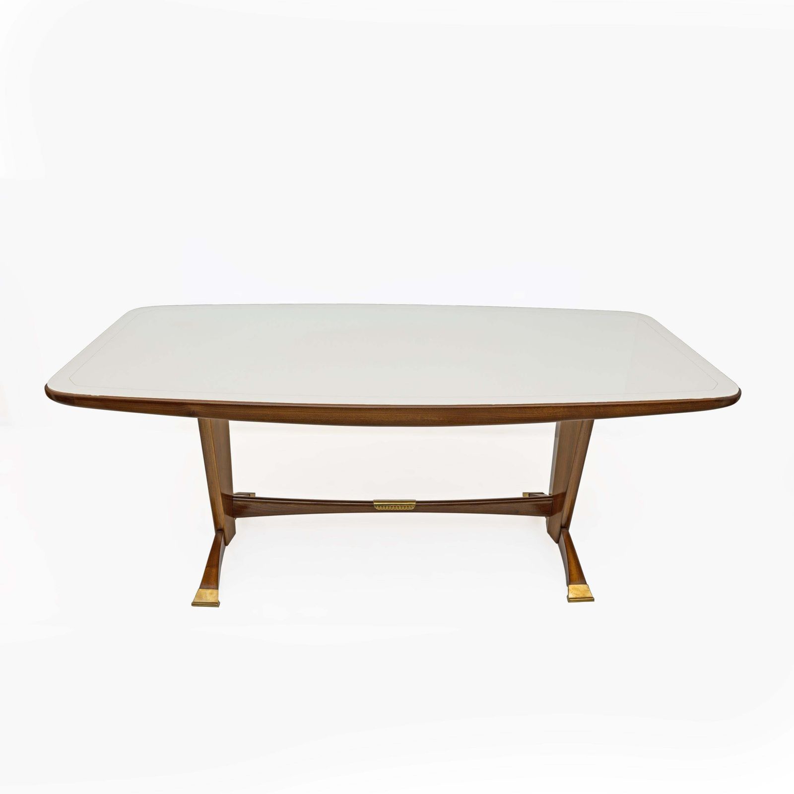 Italian Mid Century Modern Dining Table Attributed To Paolo Buffa, 1950s photo for sale