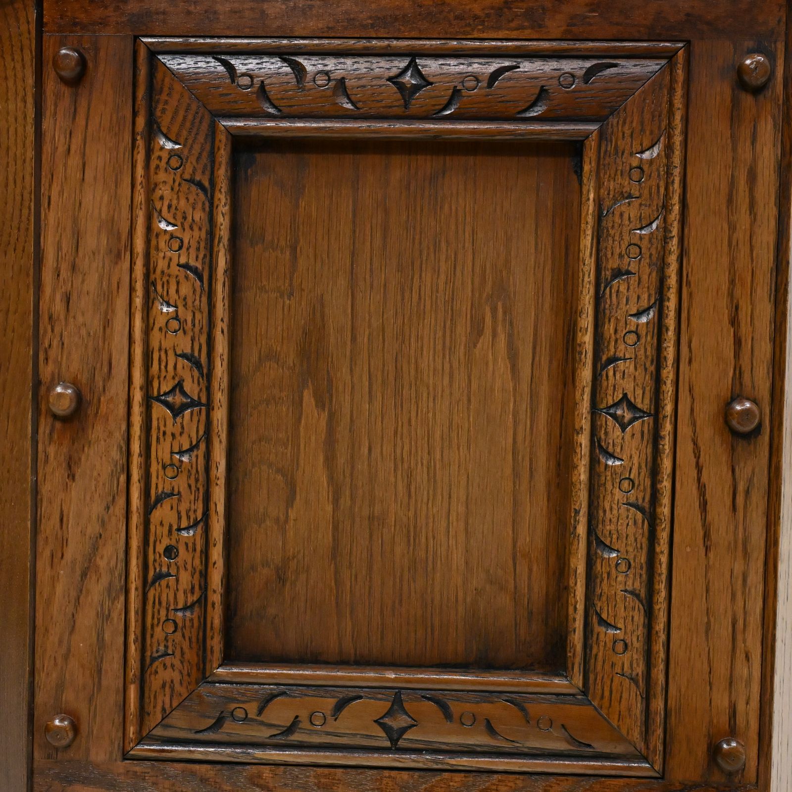 Old Charm Canted Table Finished In Tudor Brown* Free Uk Delivery photo Furniture