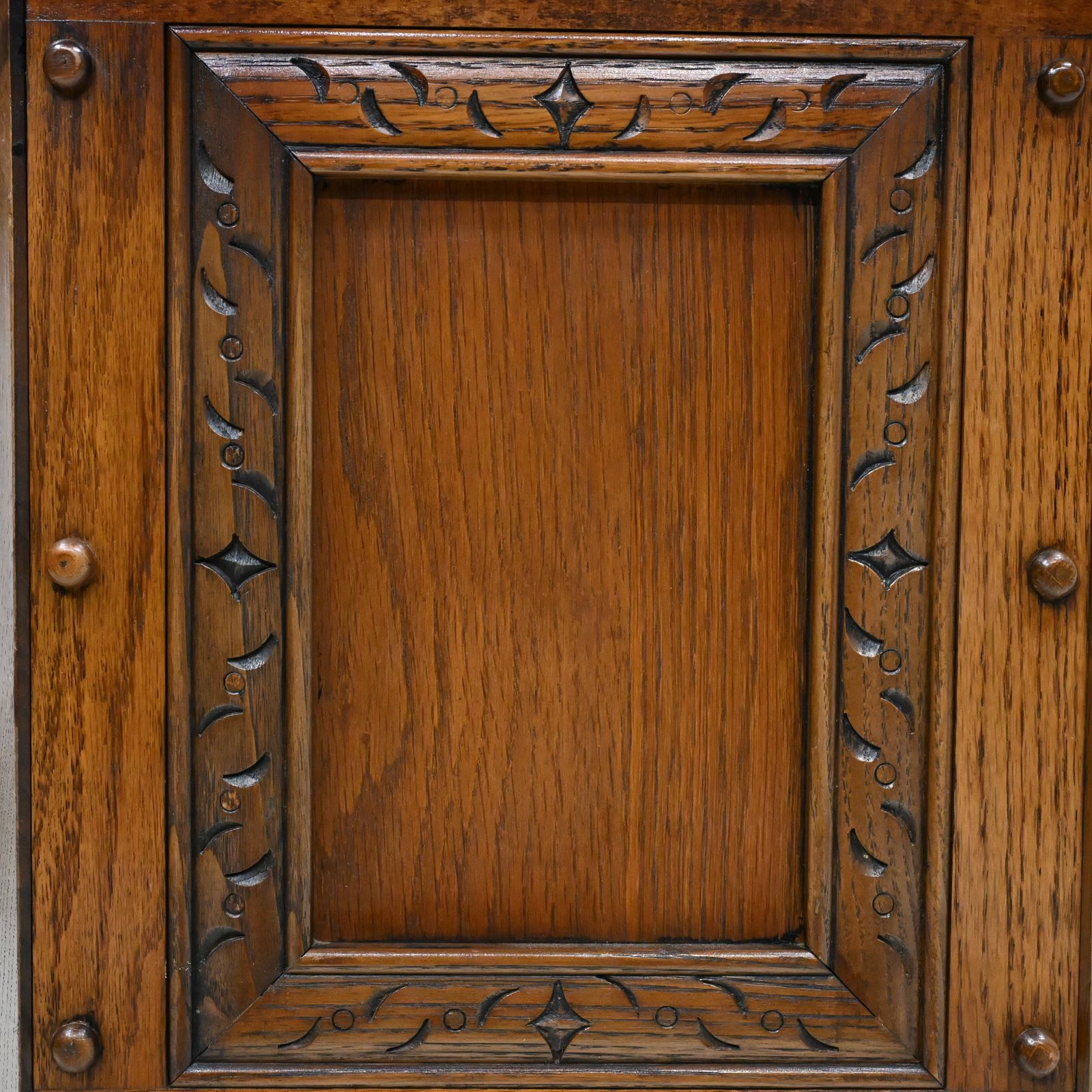 287.0 Old Charm Canted Table Finished In Tudor Brown* Free Uk Delivery photo